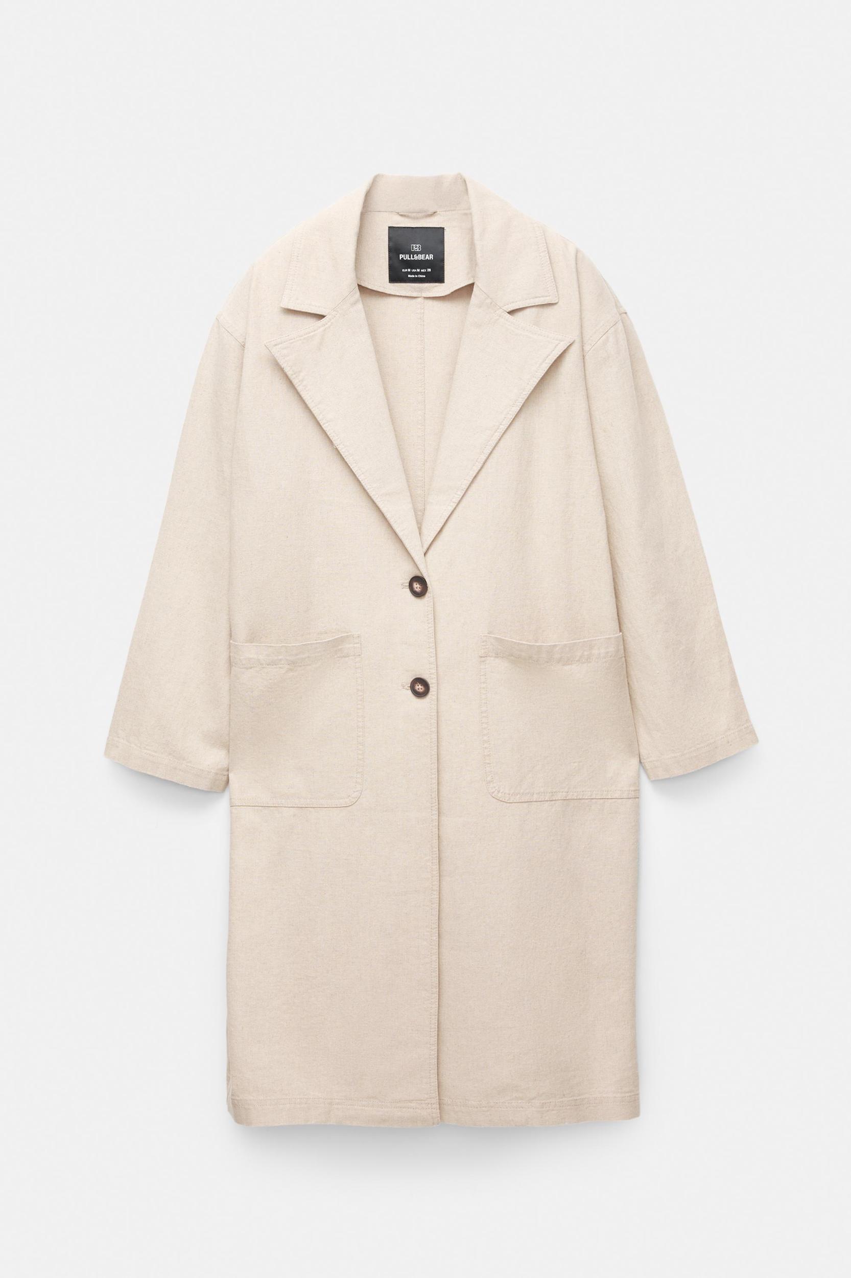 Long rustic coat Product Image