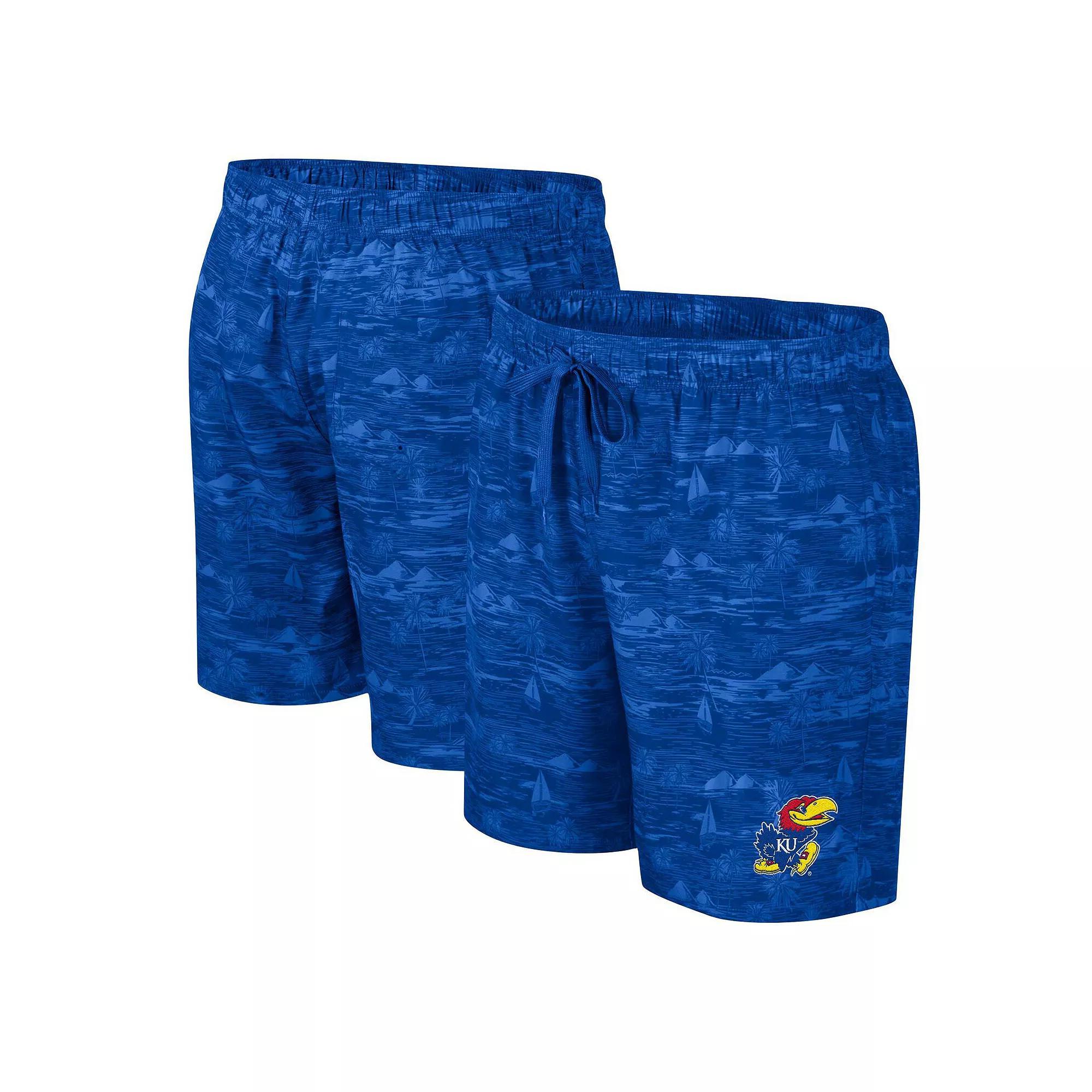 Men's Colosseum Black Colorado Buffaloes Ozark Swim Shorts,  Product Image