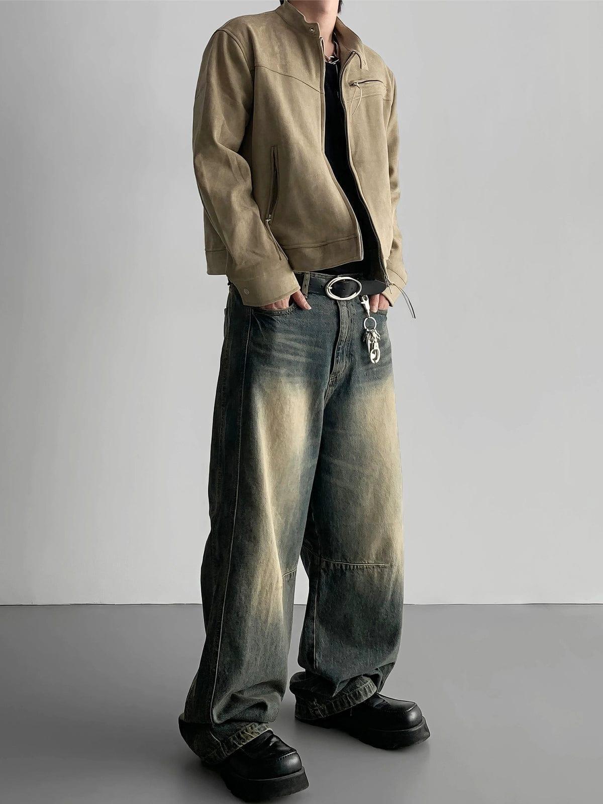 RT No. 12190 SUEDE ZIP-UP JK Product Image