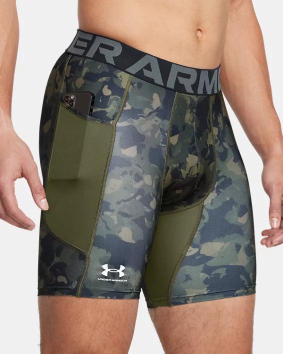 Men's HeatGear® Printed Compression Shorts Product Image