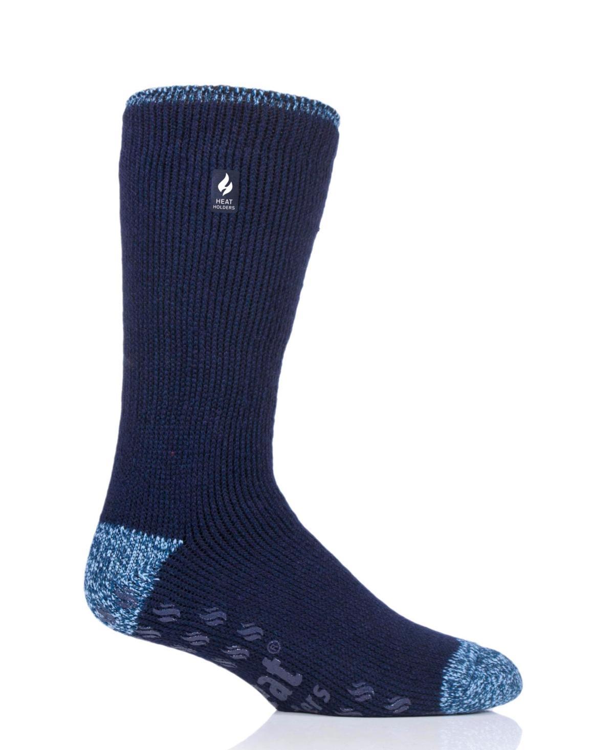 Heat Holders Mens Michael Solid Crew Slipper Sock Product Image