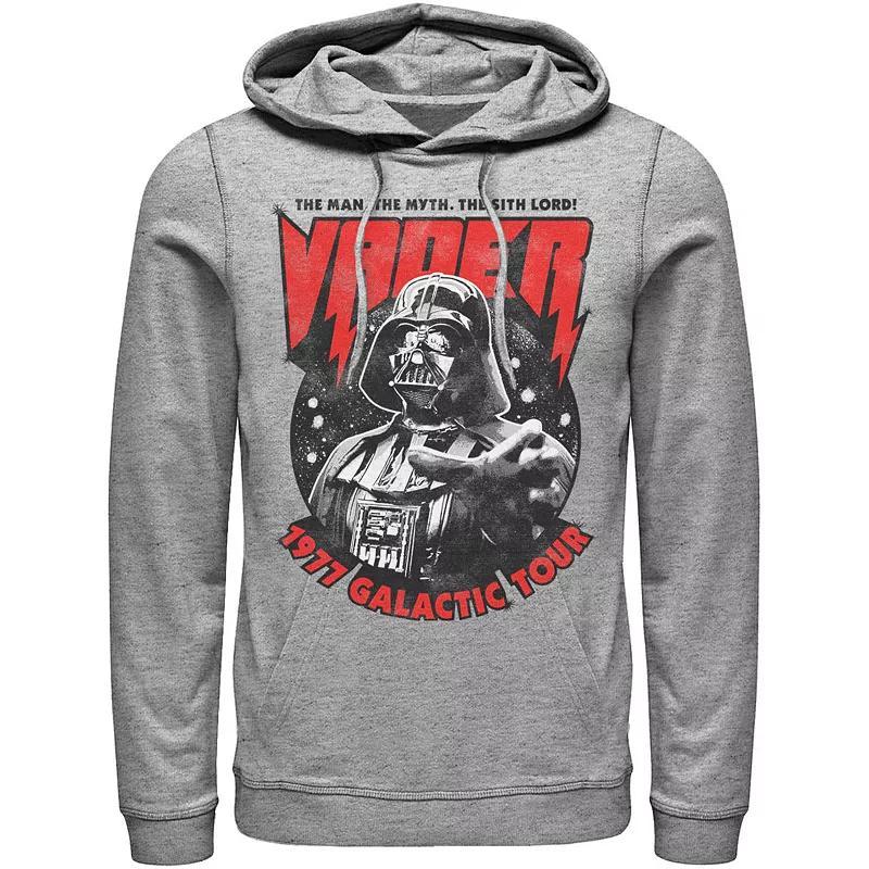 Men's Star Wars Vader 1977 Galactic Tour Metal Poster Hoodie, Size: XXL, Blue Product Image