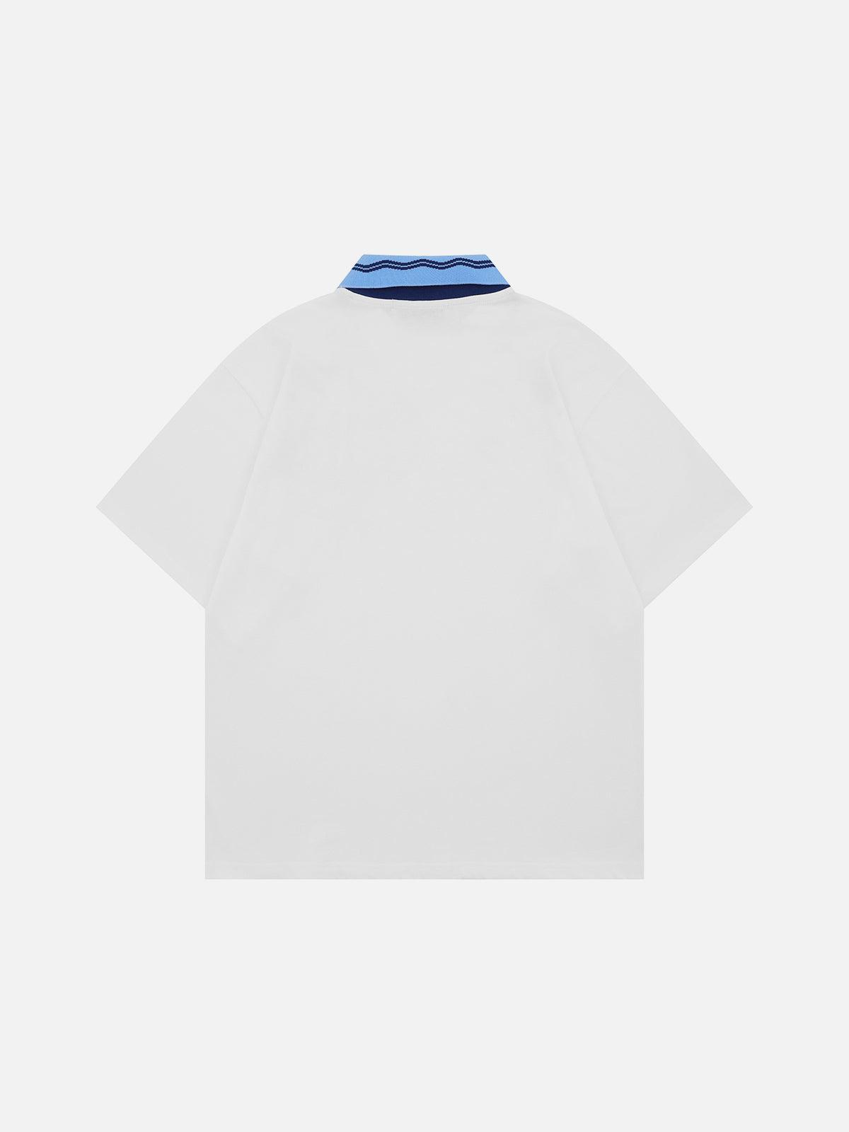 Aelfric Eden Elephant Graphic Polo Tee Product Image