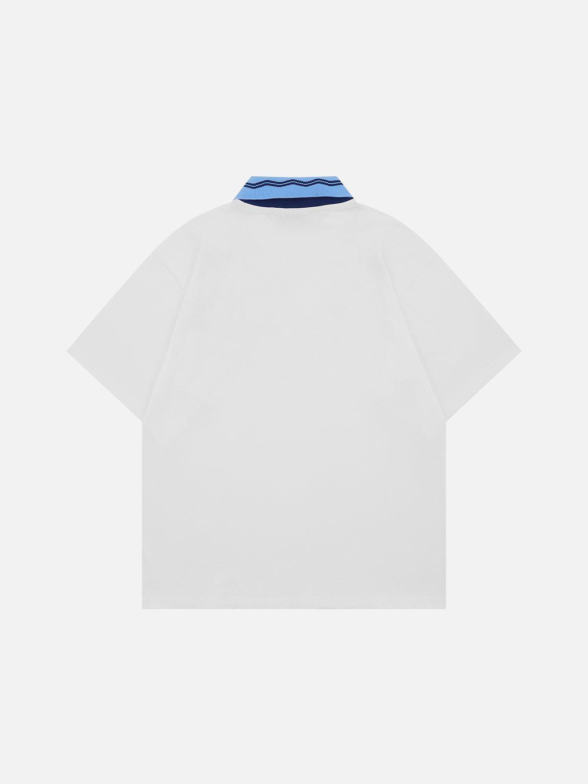 Aelfric Eden Elephant Graphic Polo Tee Product Image