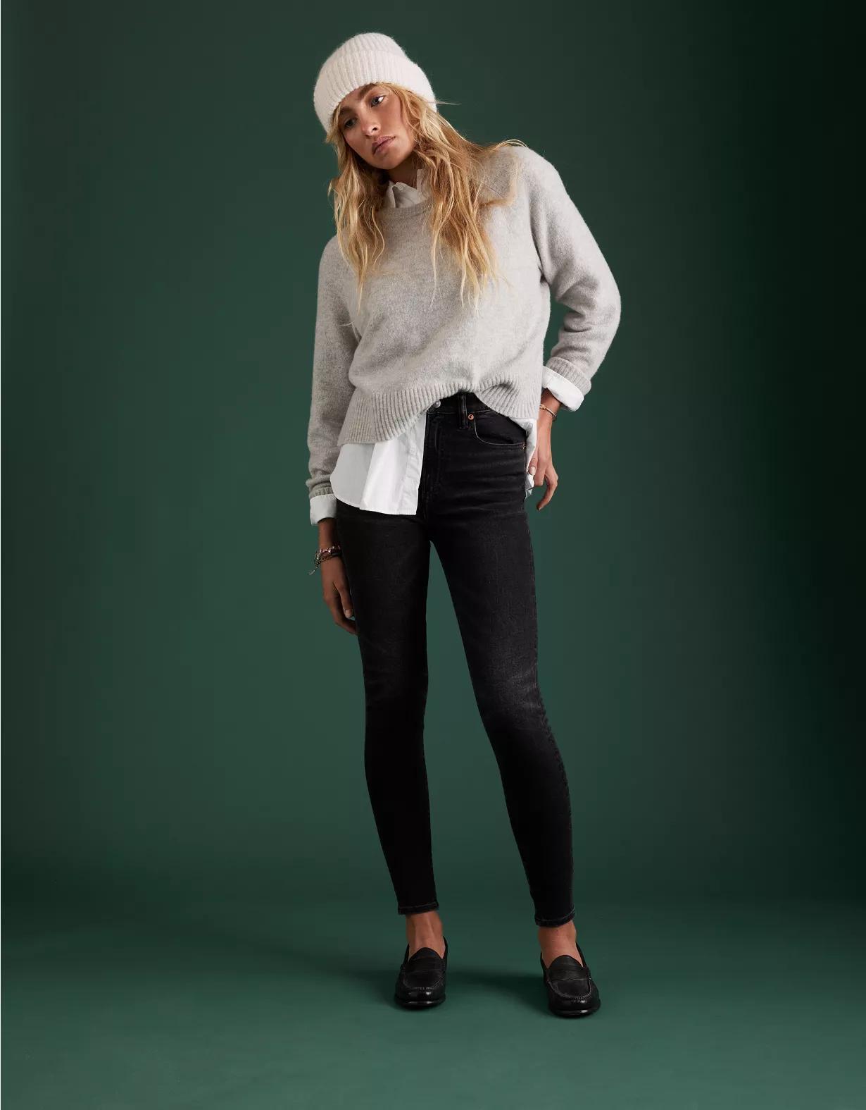 AE77 Premium Super High-Waisted Jegging Product Image