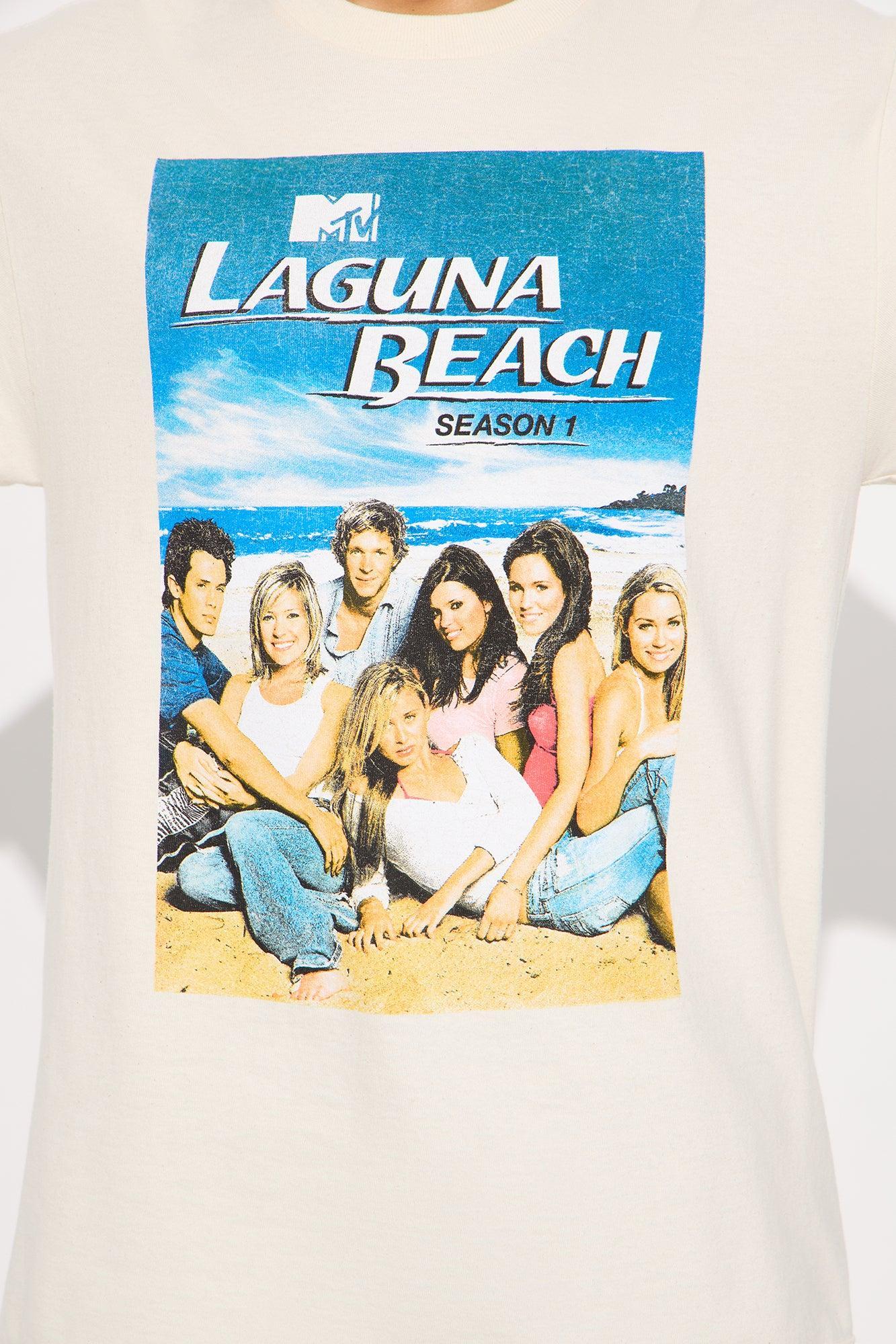 Laguna Beach Oversized Tee - Natural Female Product Image