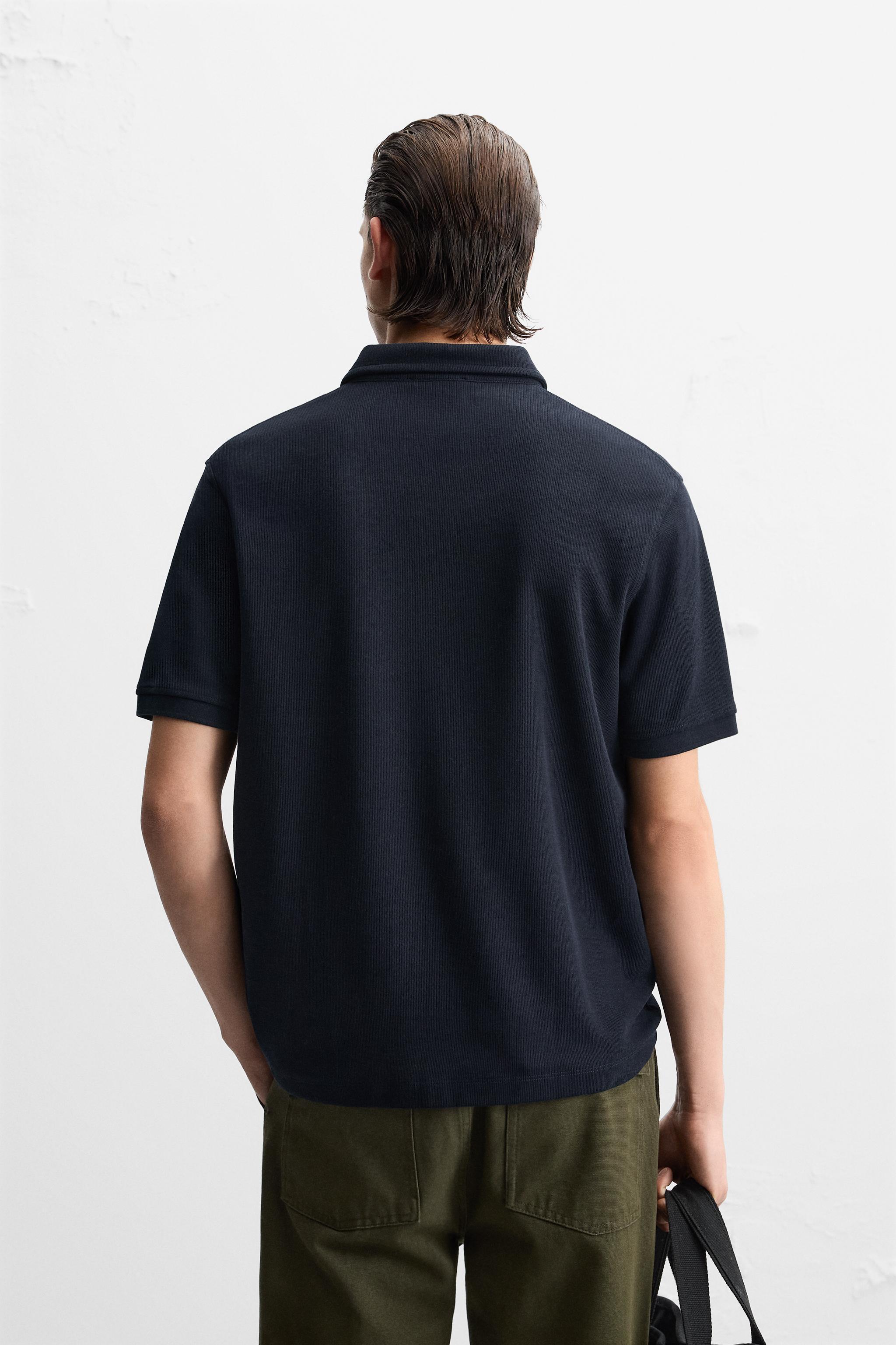 TEXTURED POLO Product Image