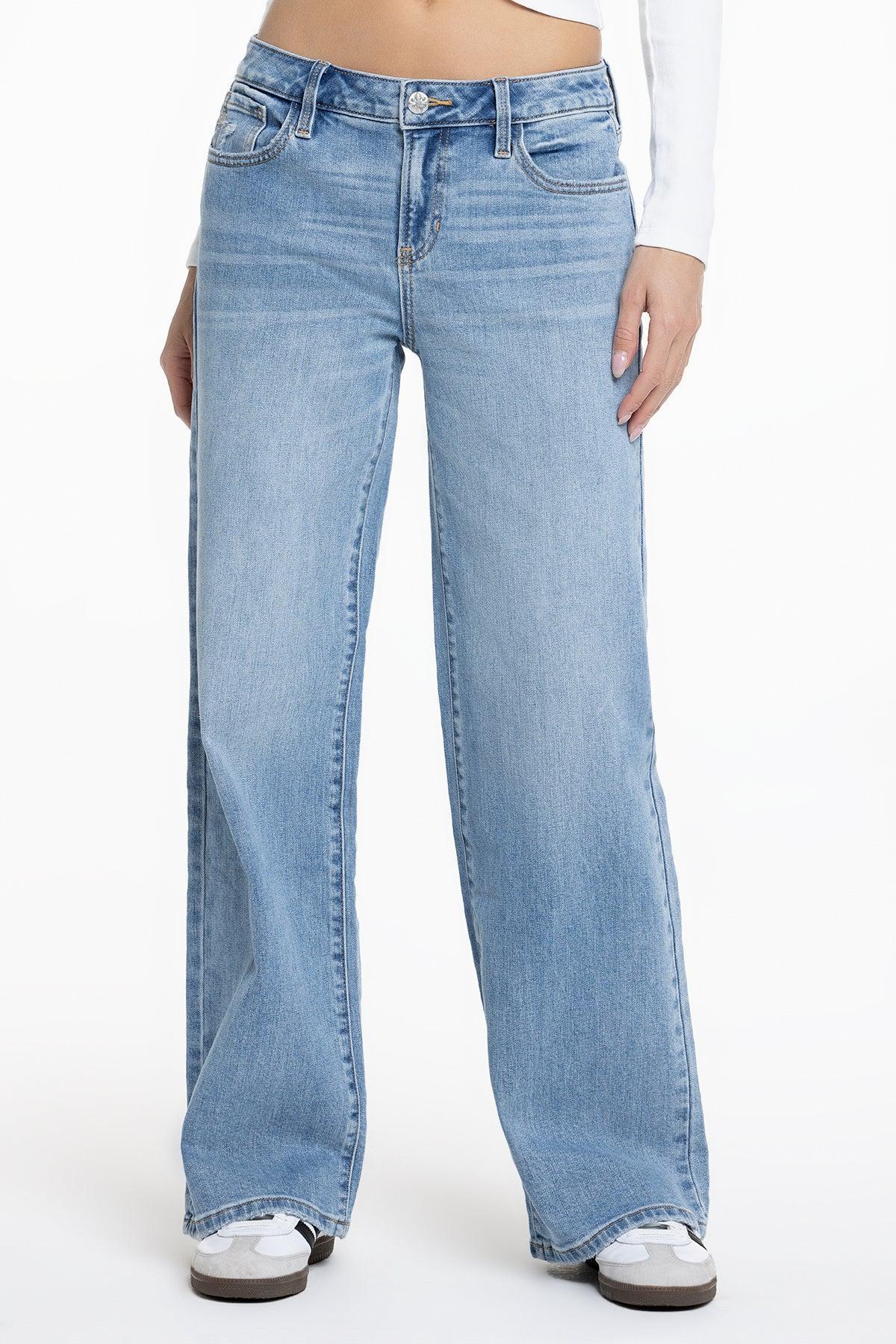 Tropez Baggy Wide Leg Jeans Product Image