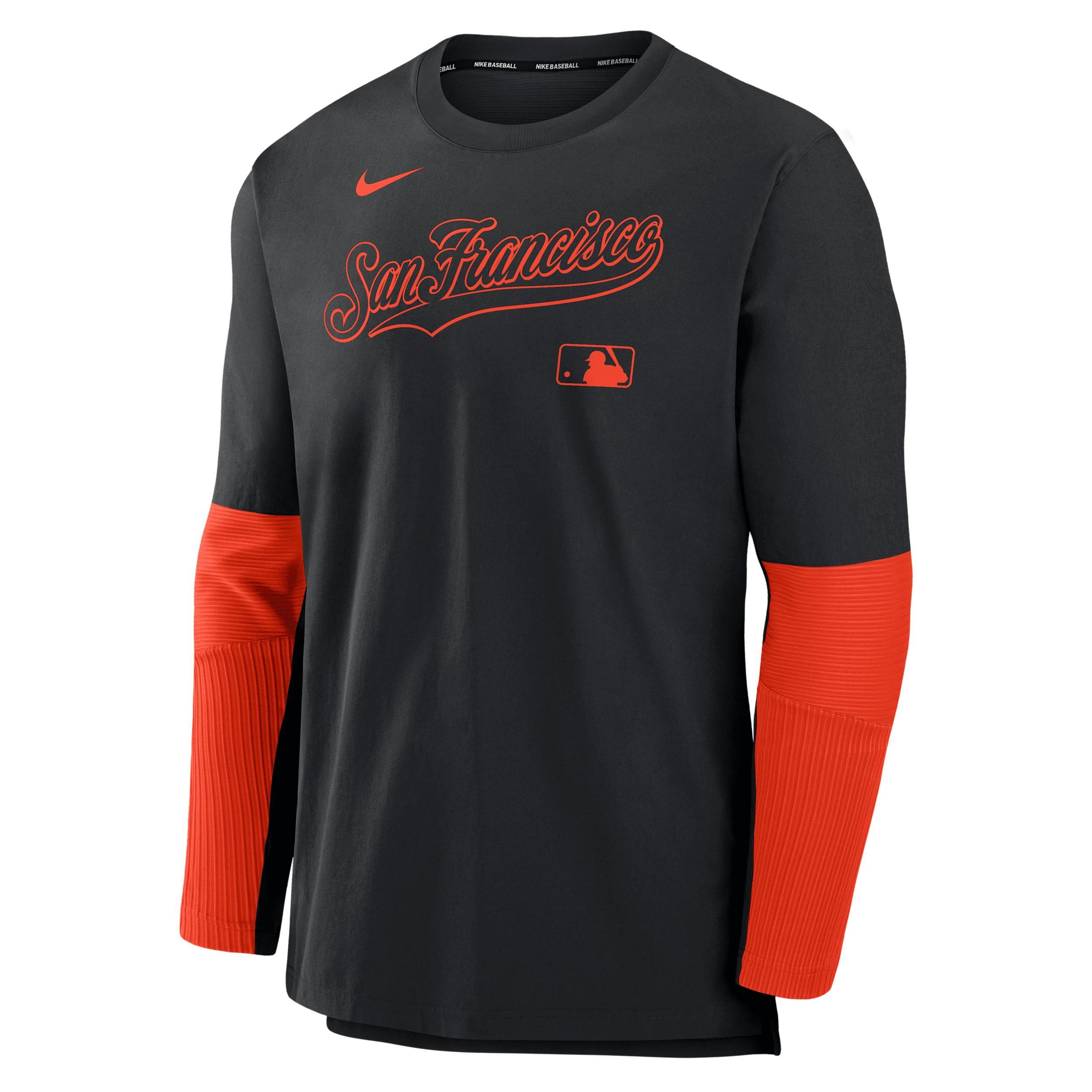 Detroit Tigers Authentic Collection Player Nike Men's Dri-FIT MLB Pullover Sweatshirt Product Image