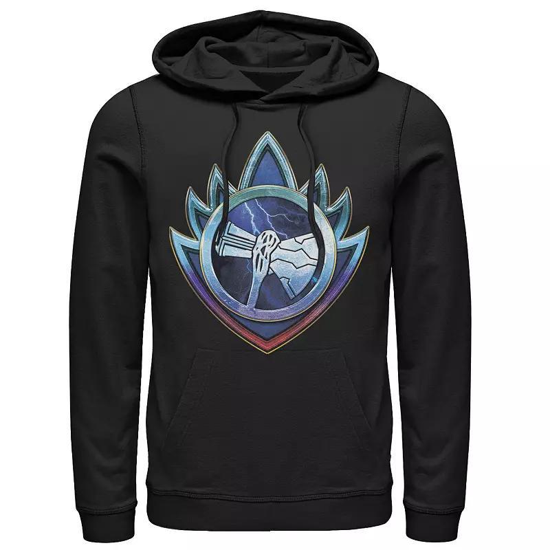 Men's DC Comics Batman Comic Cover Logo Hoodie, Size: Small, Blue Product Image