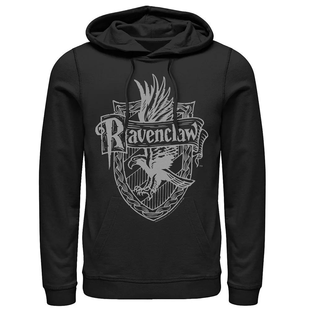 Mens Harry Potter And The Deathly Hallows Hogwarts Poster Graphic Pullover Hoodie Product Image