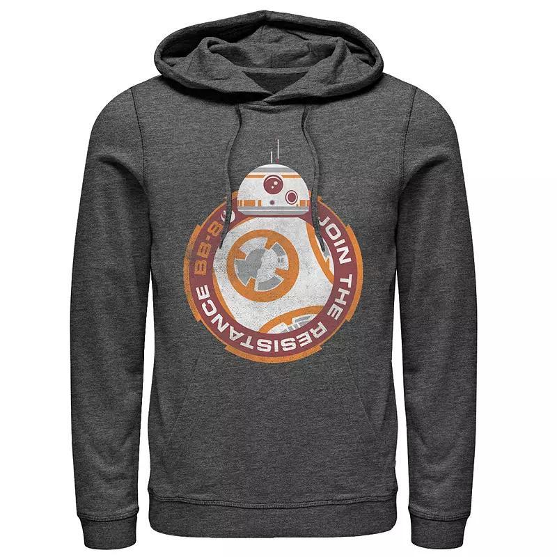 Men's Star Wars BB-8 Pullover Hoodie, Size: Medium, Coal Grey Product Image