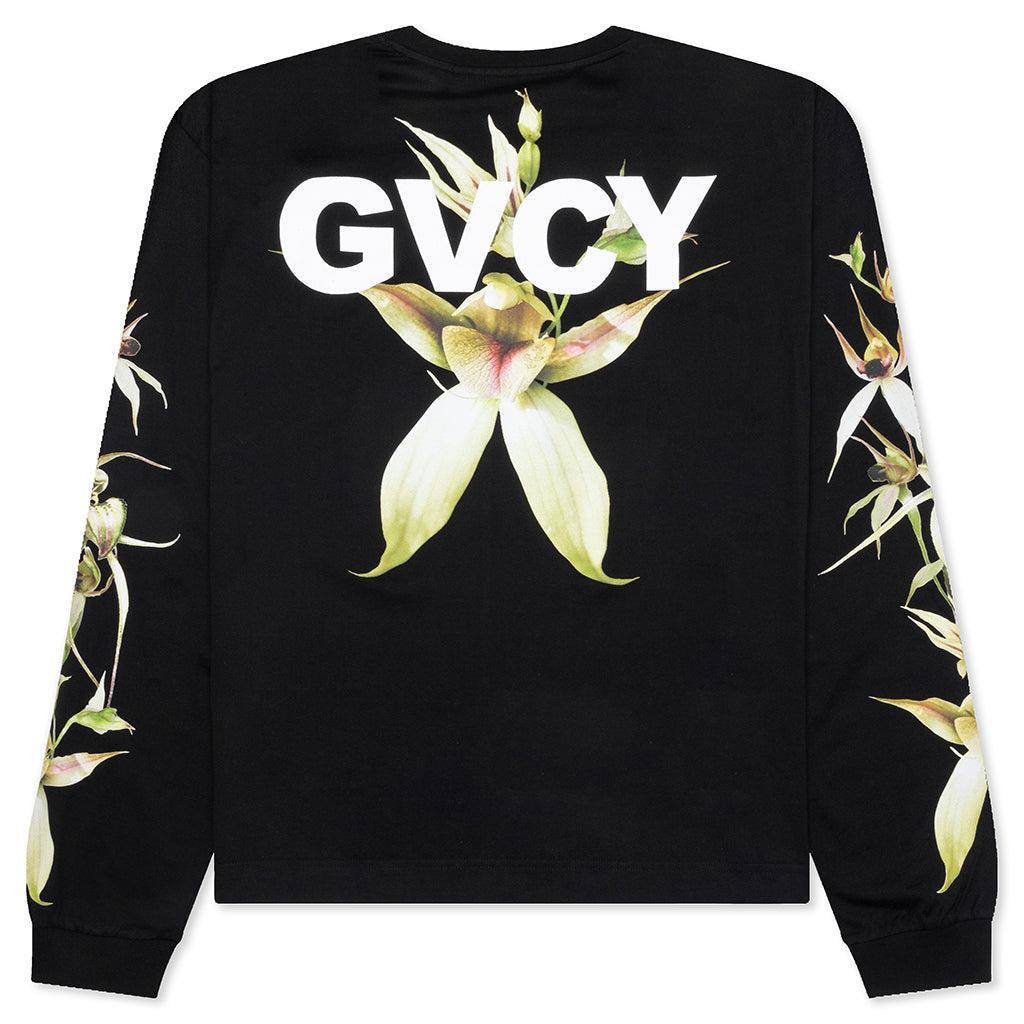 GVCY Long Sleeve T-Shirt - Black Male Product Image