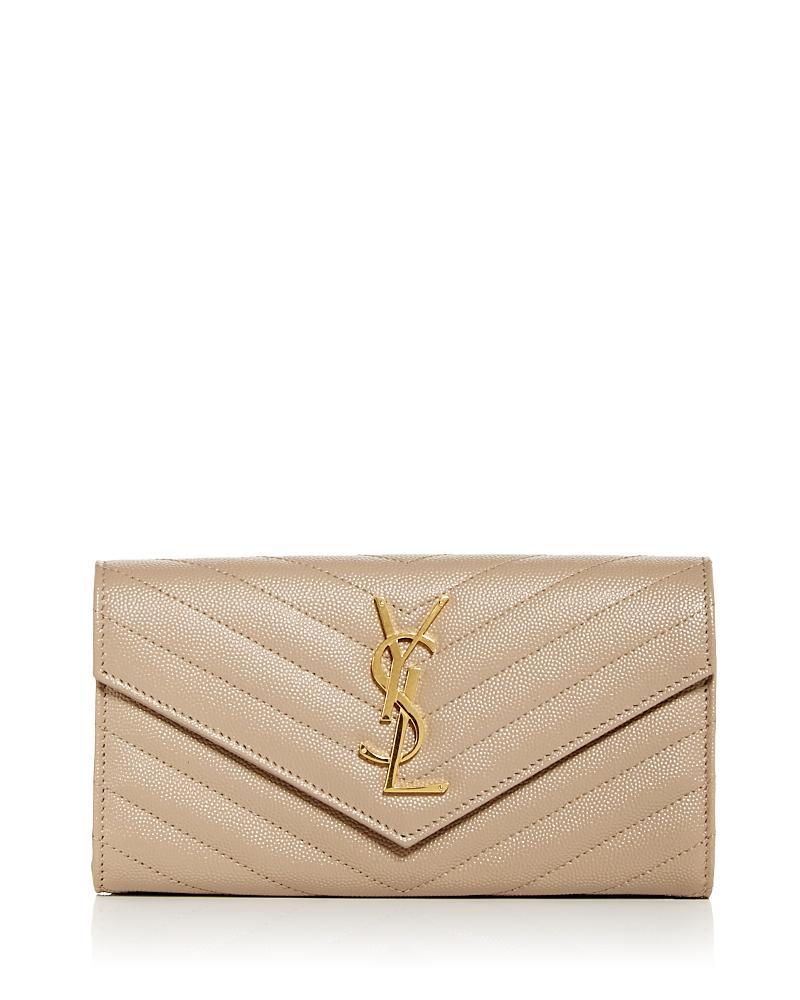 Saint Laurent Cassandre Matelasse Large Flap Wallet Product Image