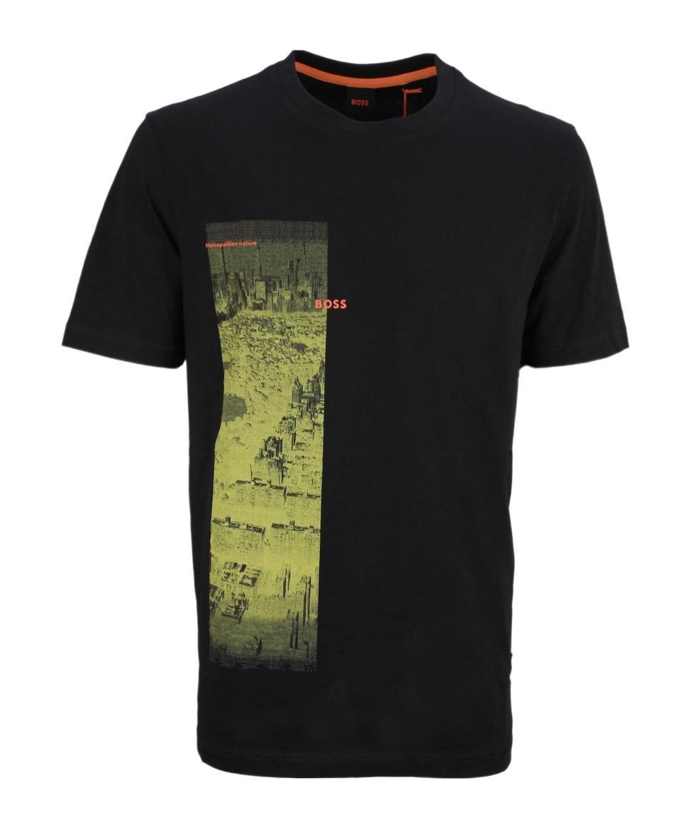 HUGO BOSS Logo T-shirt In Black Product Image