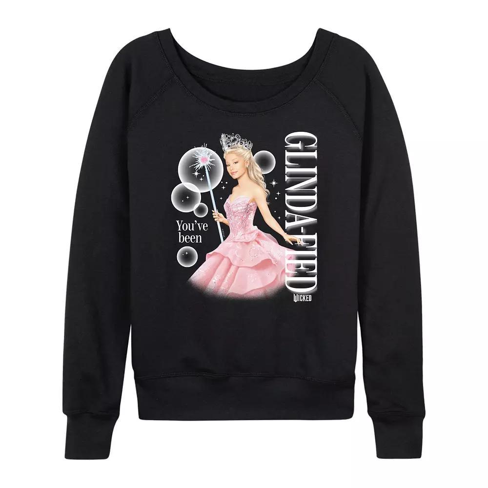 Women's Wicked You've Been Glinda-Fied French Terry Long Sleeve Tee,  Product Image