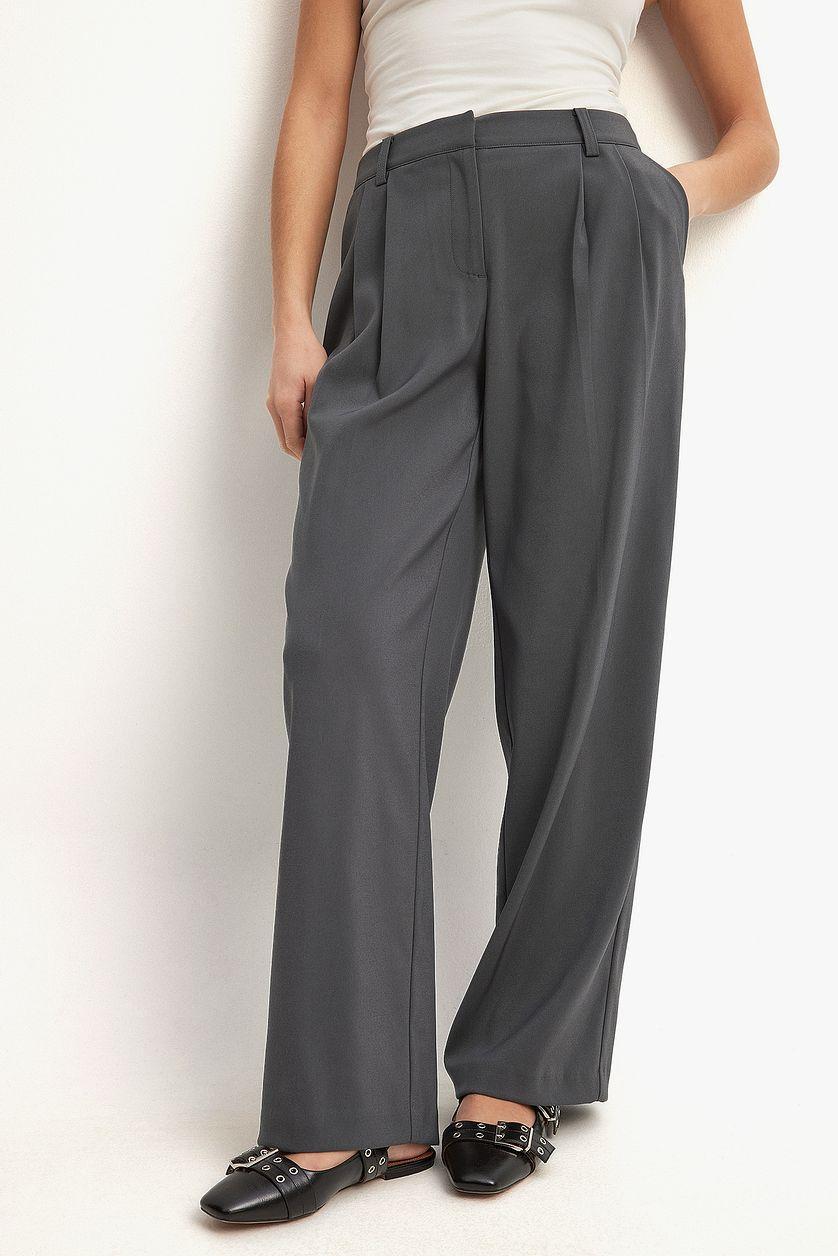 Low Waist Suit Pants Product Image