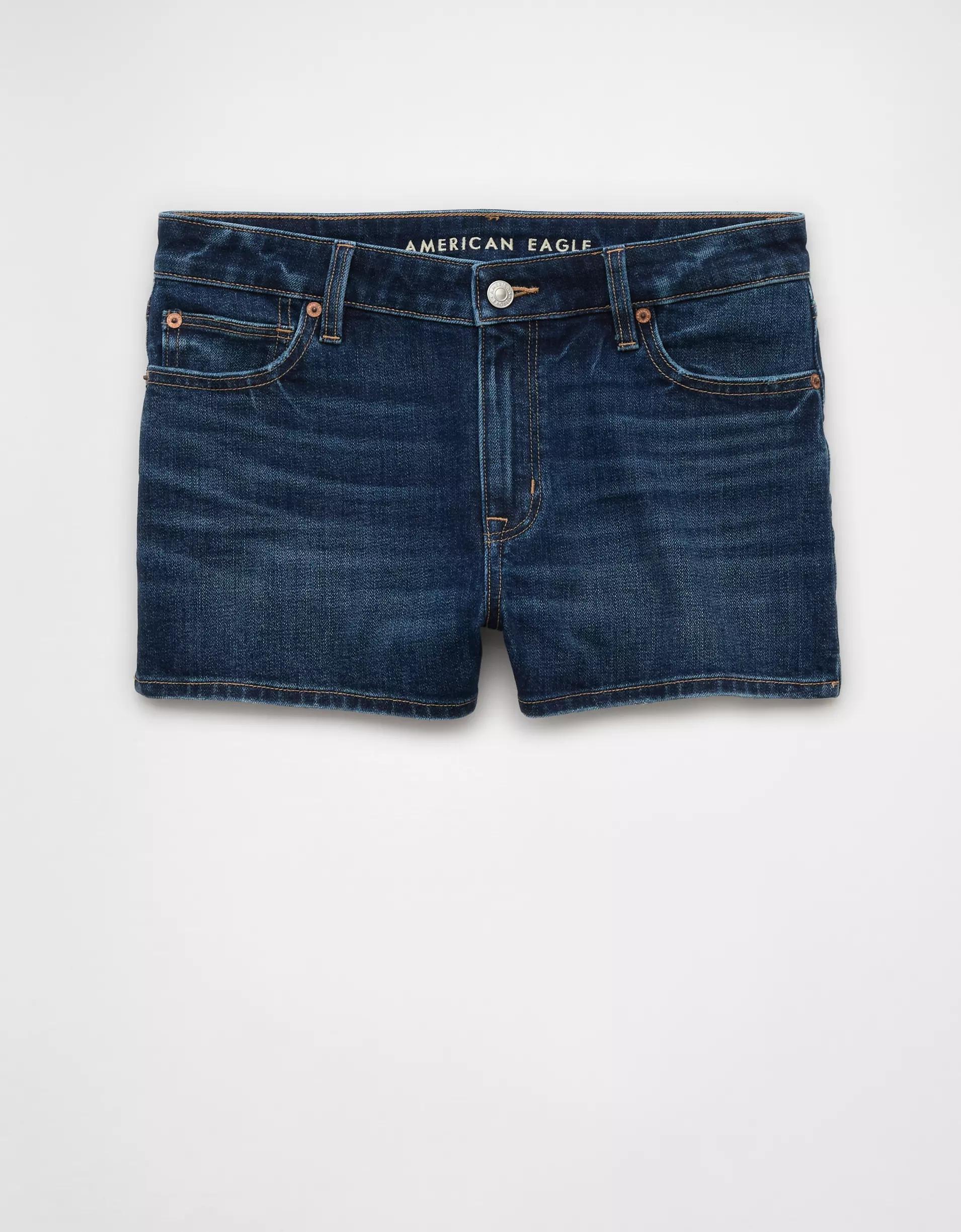 AE Stretch Denim Perfect Shortie Product Image