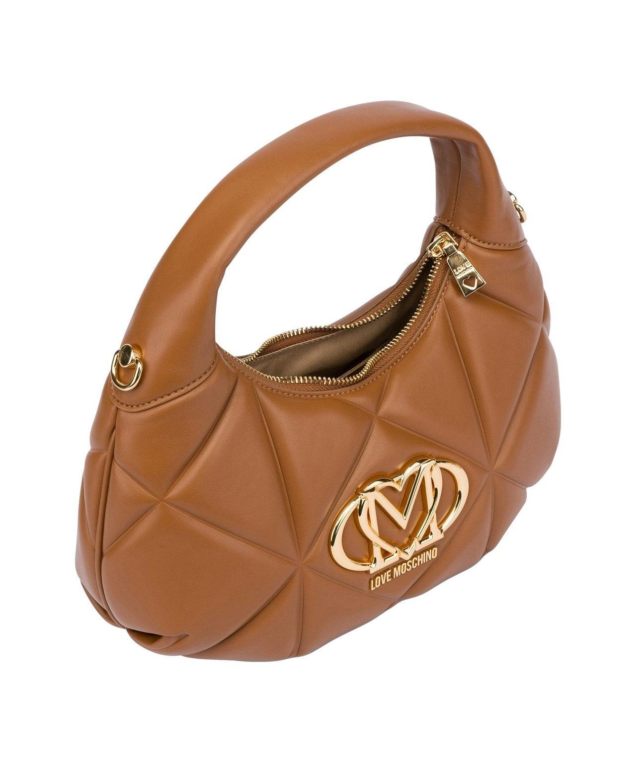 Quilted shoulder bag with logo Product Image