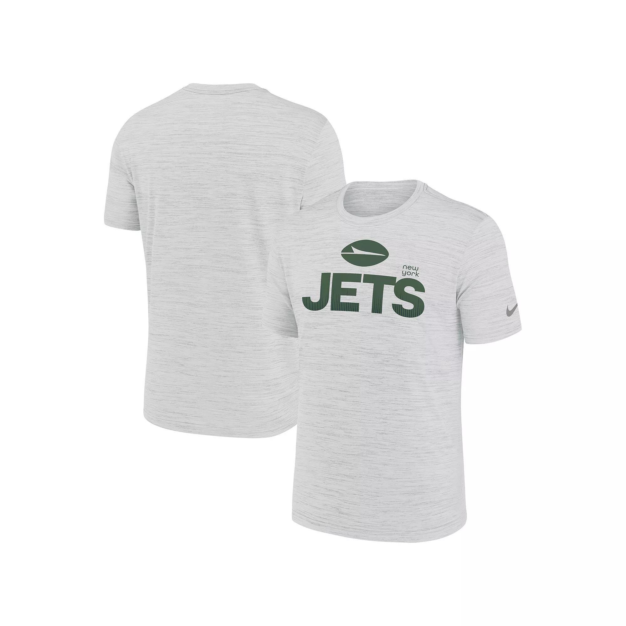 Men's Nike White New York Jets Blitz Velocity Modern Performance T-Shirt,  Product Image