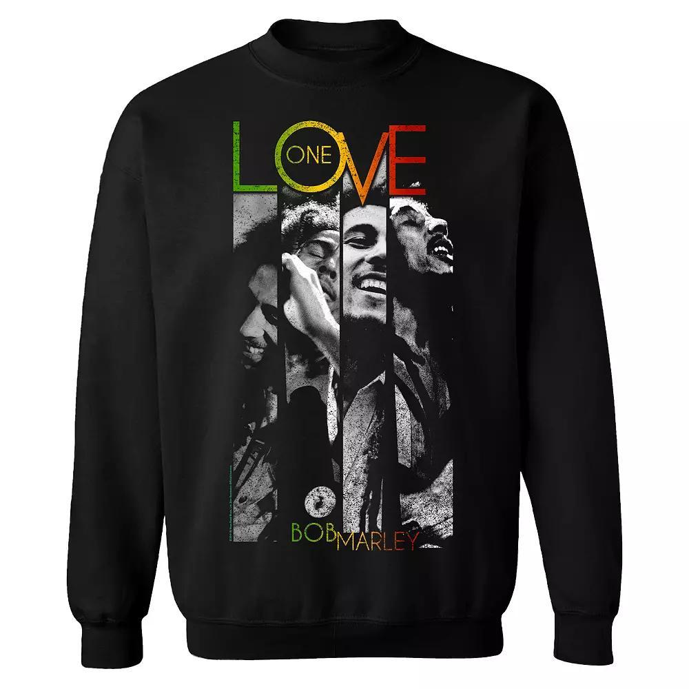 Men's Bob Marley One Love Stripes Sweatshirt, Adult Unisex,  Product Image