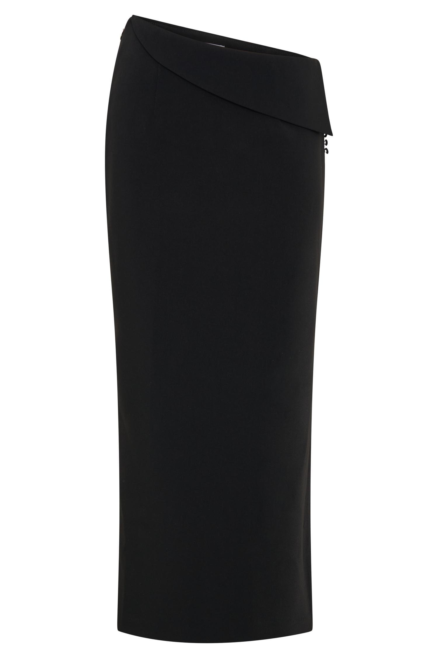 Astrid Suiting Midi Skirt - Black Product Image