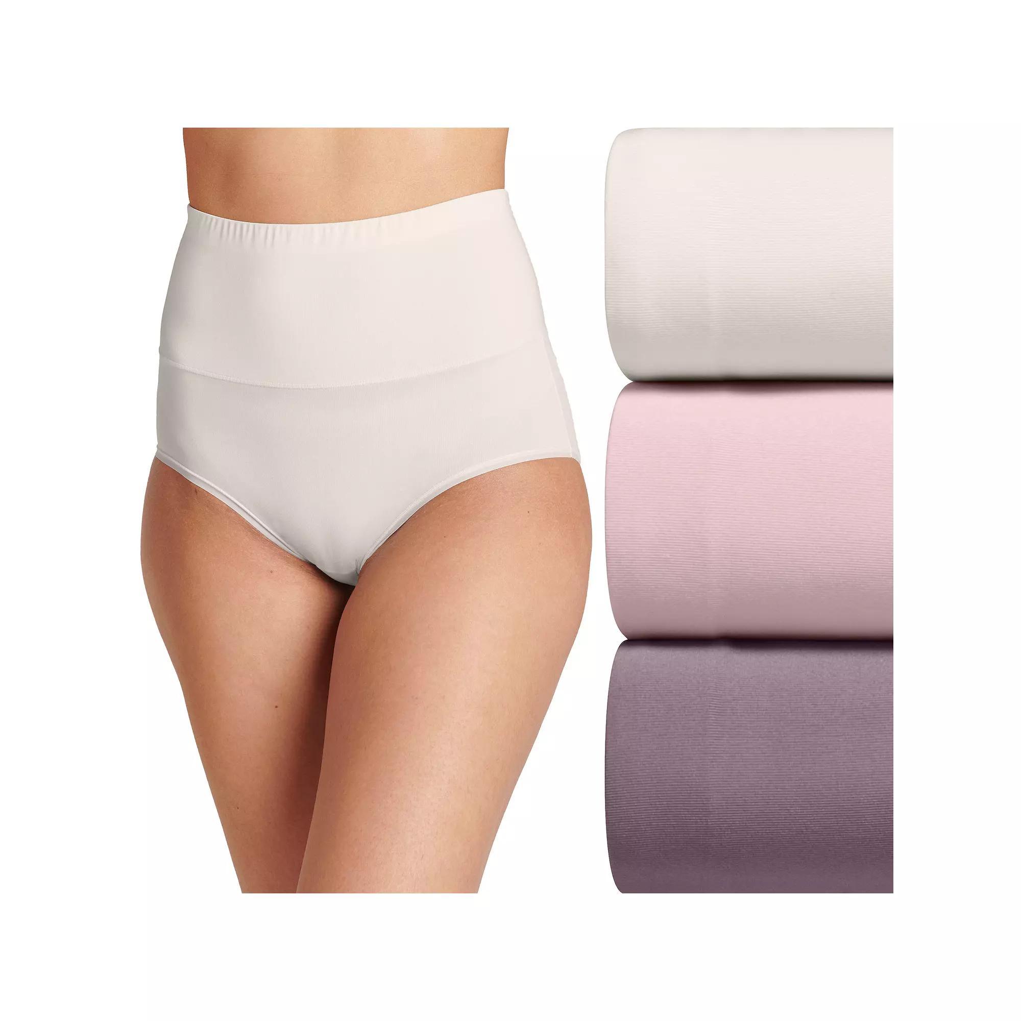 Women's Jockey® Skimmies 360° 3-Pack Smoothing Brief Panty Set 1766,  Product Image