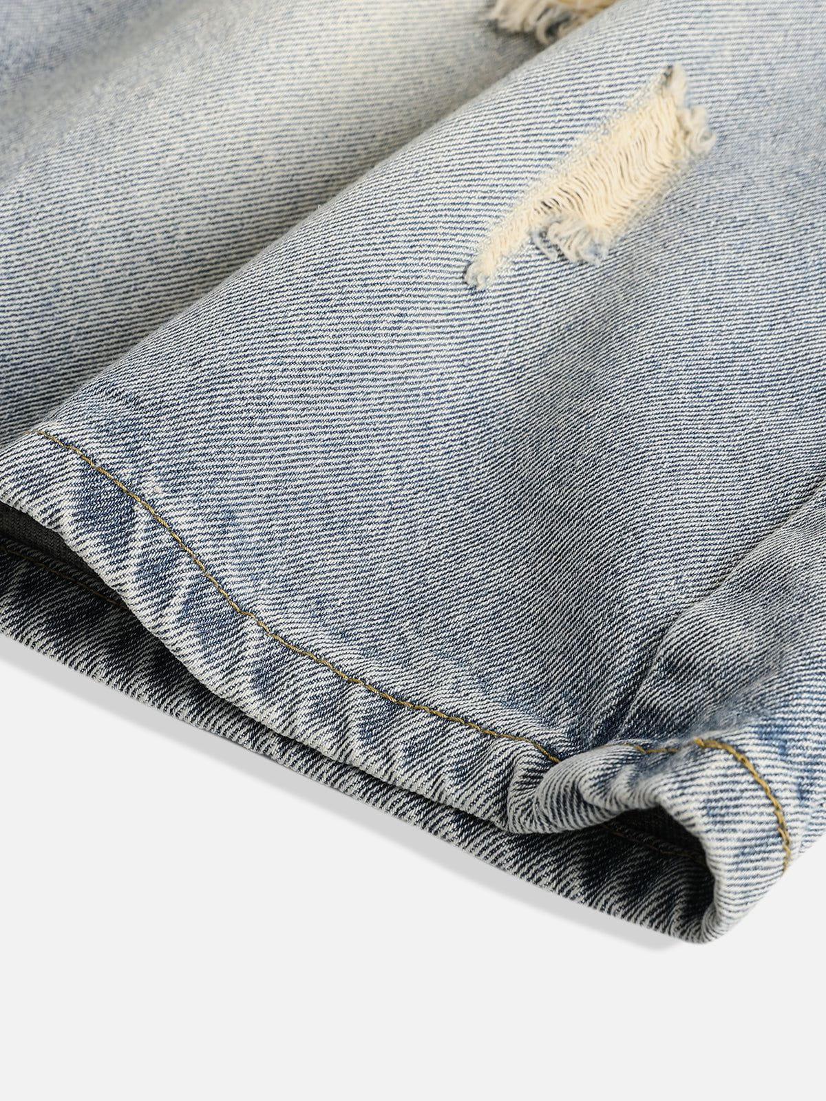 Aelfric Eden Distressed Baggy Longline Jorts Product Image