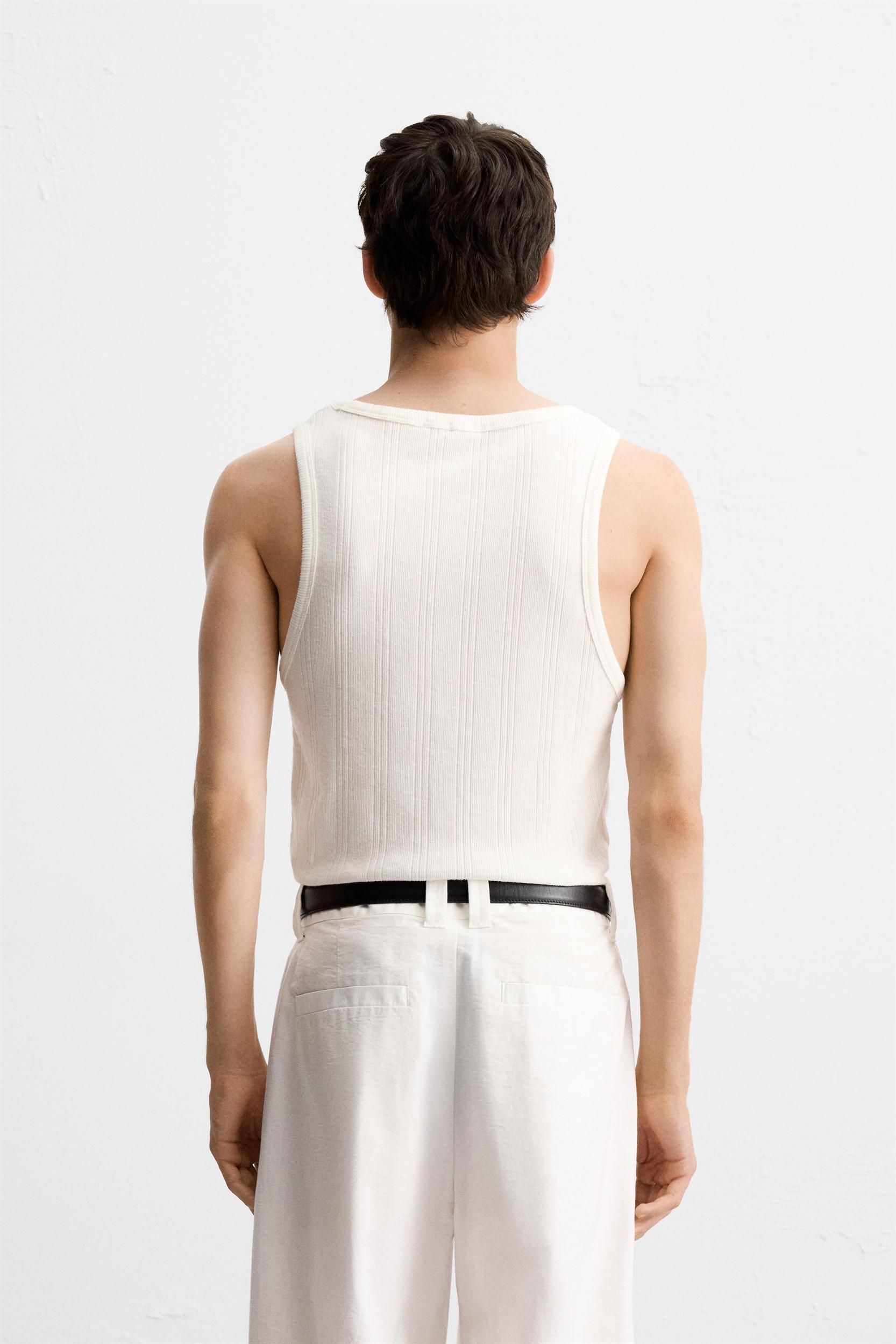 TEXTURED TANK TOP Product Image