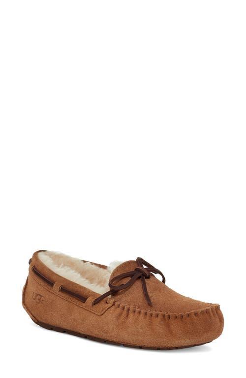 UGG Womens Dakota Wool-Lined Suede Slipper Product Image