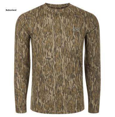 Drake® Men's L/S EST Camo Performance Crew Tee Product Image