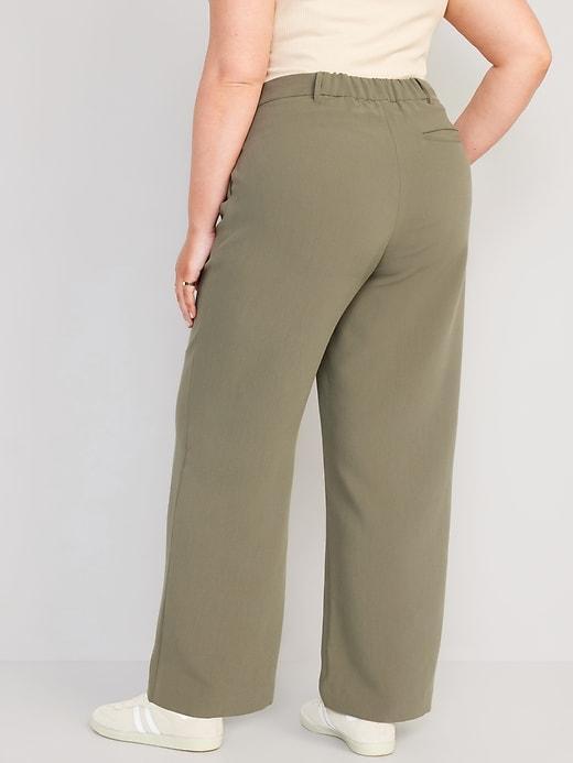 Extra High-Waisted Taylor Trouser Wide-Leg Pants Product Image