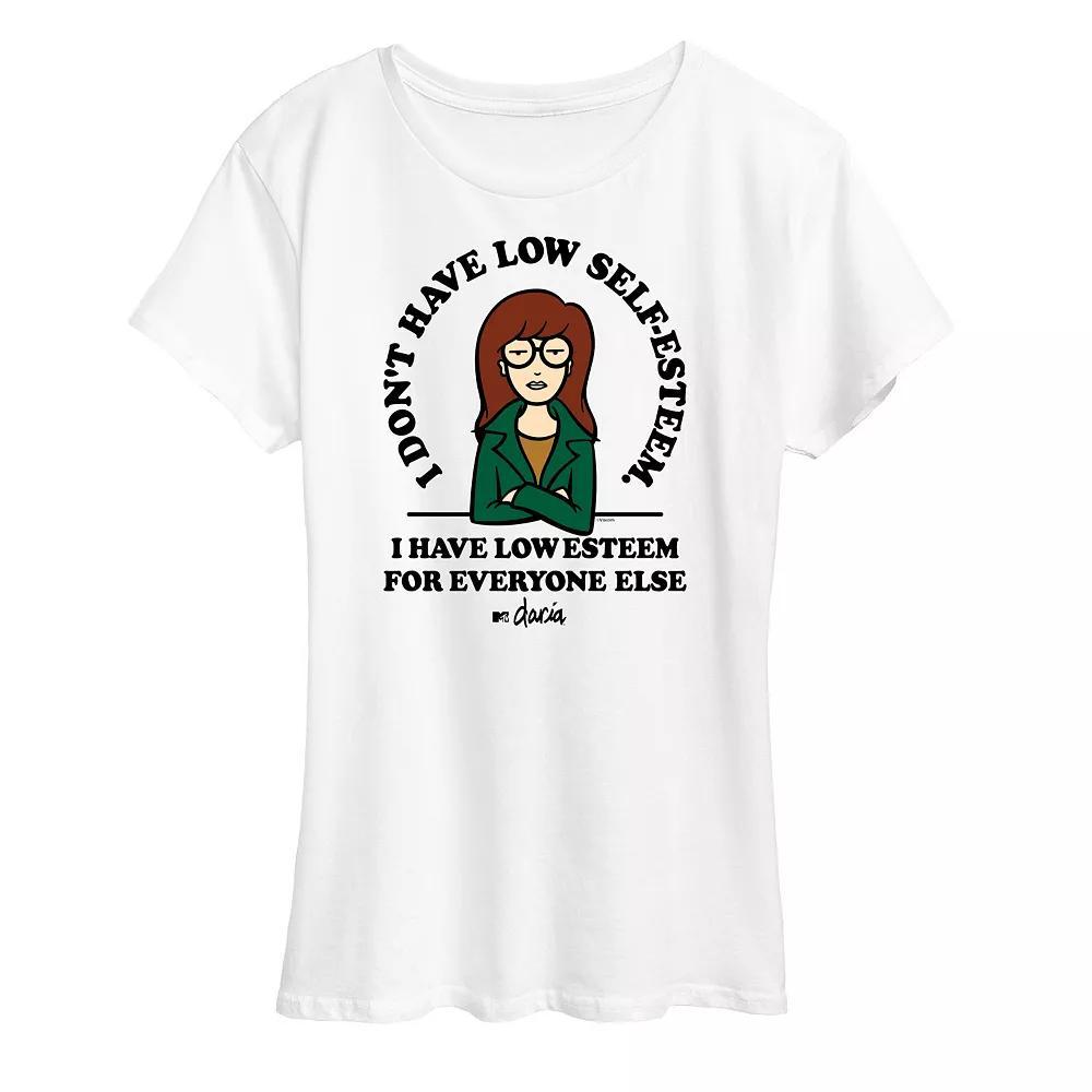 Women's Daria Low Self Esteem Graphic Tee, Girl's,  Product Image