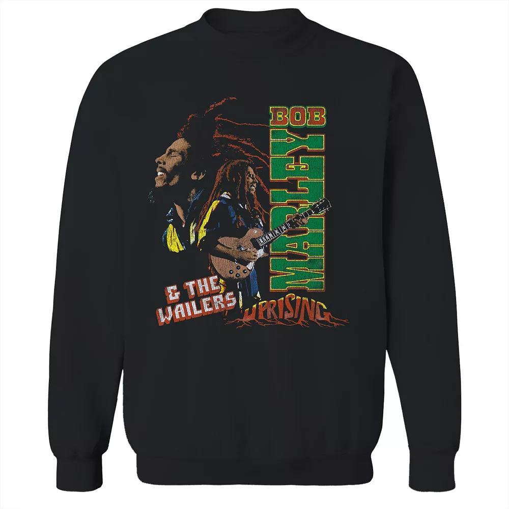 Junior's Bob Marley Uprising Smoking Graphic Fleece Sweatshirt, Women's,  Product Image