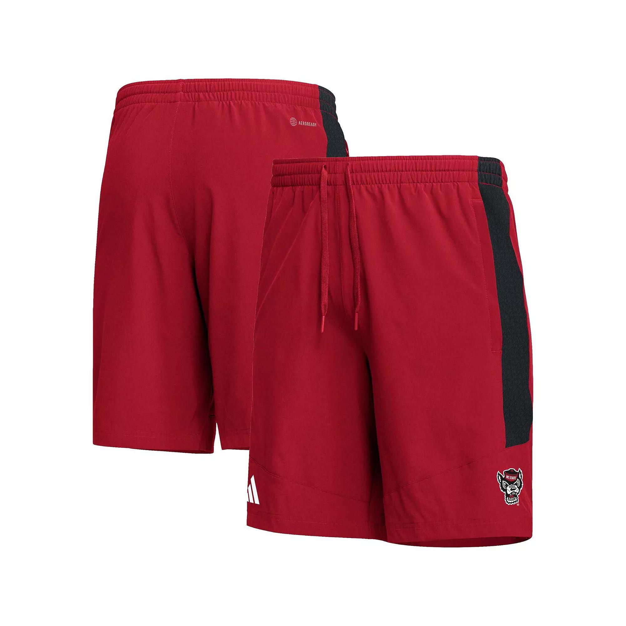 Men's adidas Red NC State Wolfpack AEROREADY Shorts, Size: Small, Nst Red Product Image