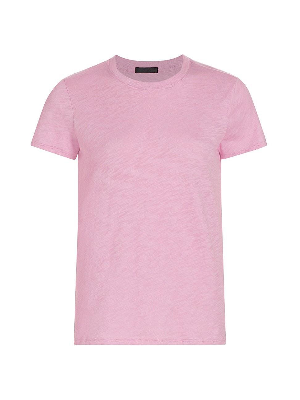 Womens Schoolboy Slub Jersey T-Shirt Product Image