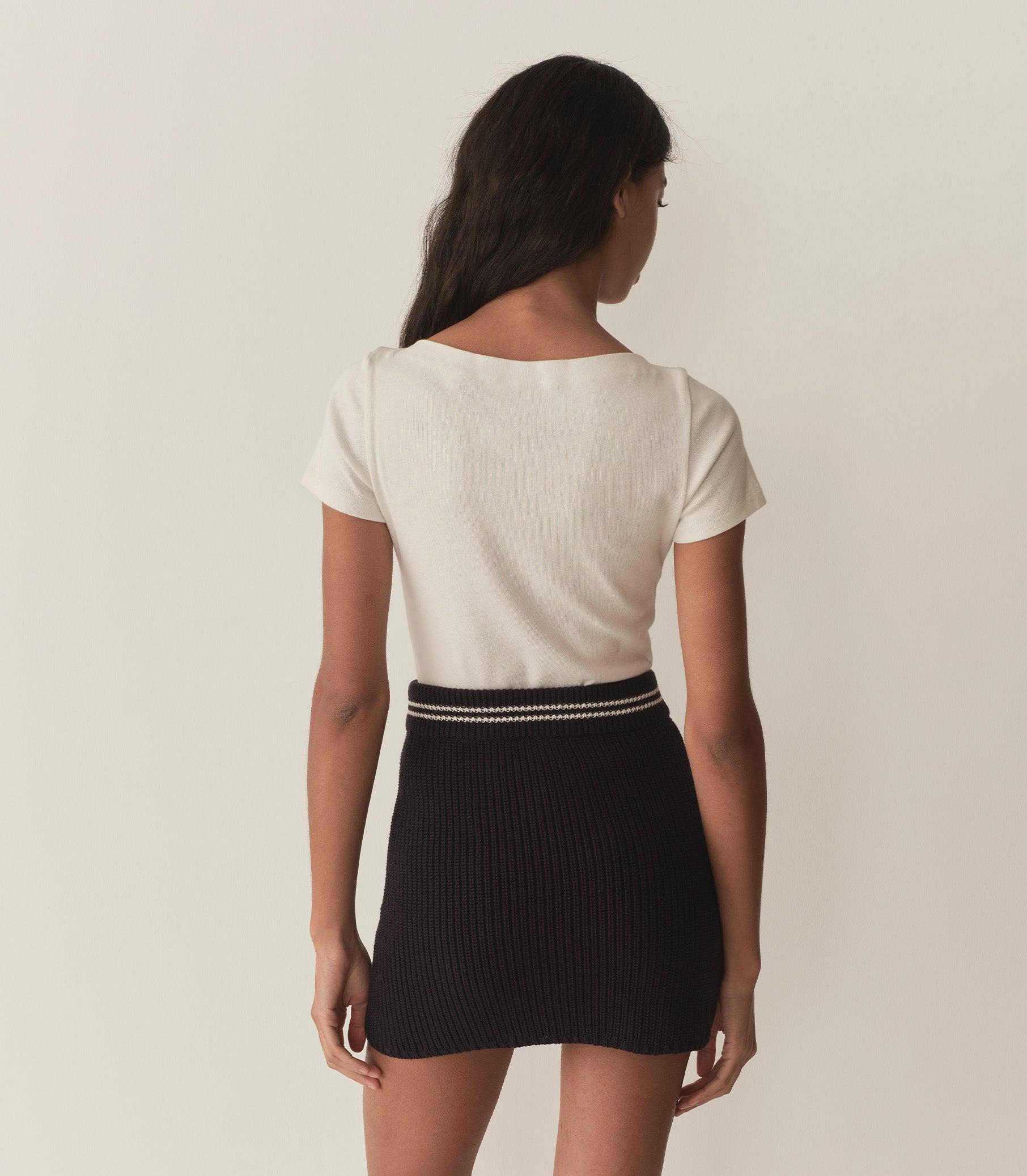 SEYMOUR SKIRT -- DEEP NAVY Product Image