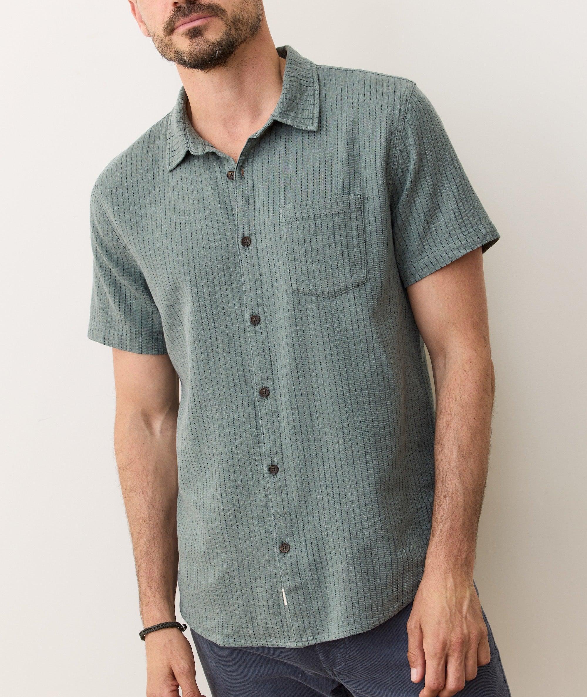 Stretch Selvage Short Sleeve Shirt Product Image