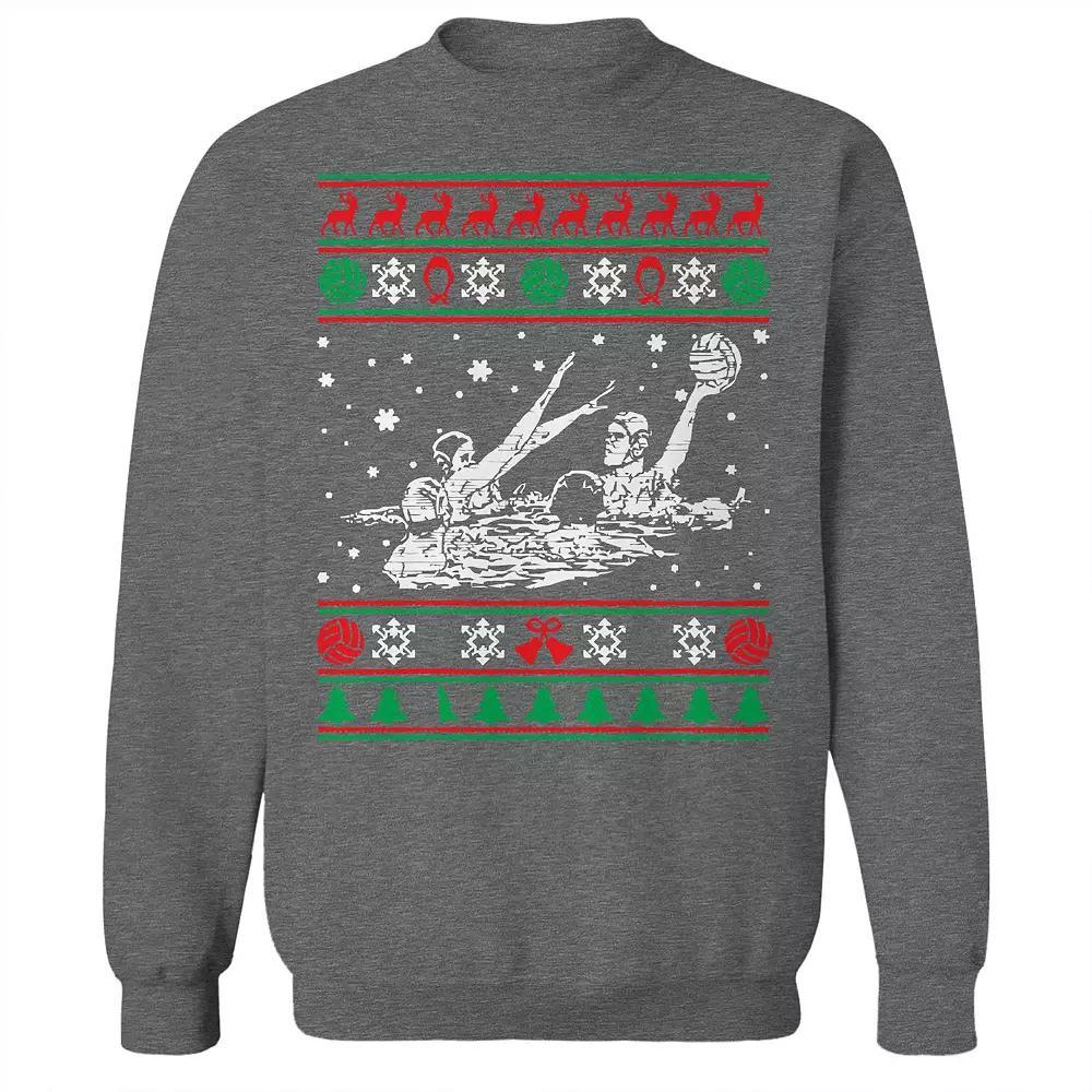 Men's Christmas Velociraptor Sweater Graphic Sweatshirt, Adult Unisex,  Product Image