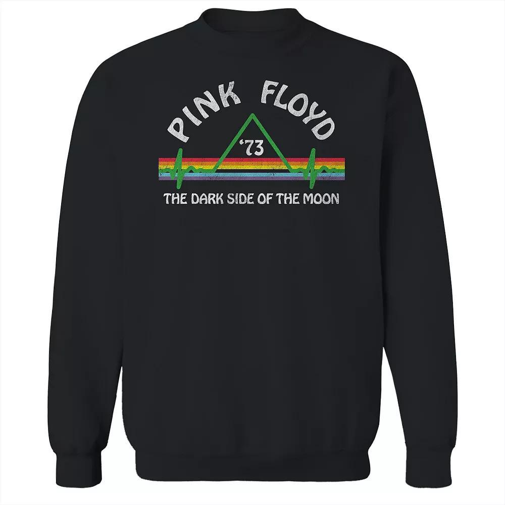 Men's Pink Floyd '73 Dark Side Fleece Sweatshirt, Size: Large, Black Product Image