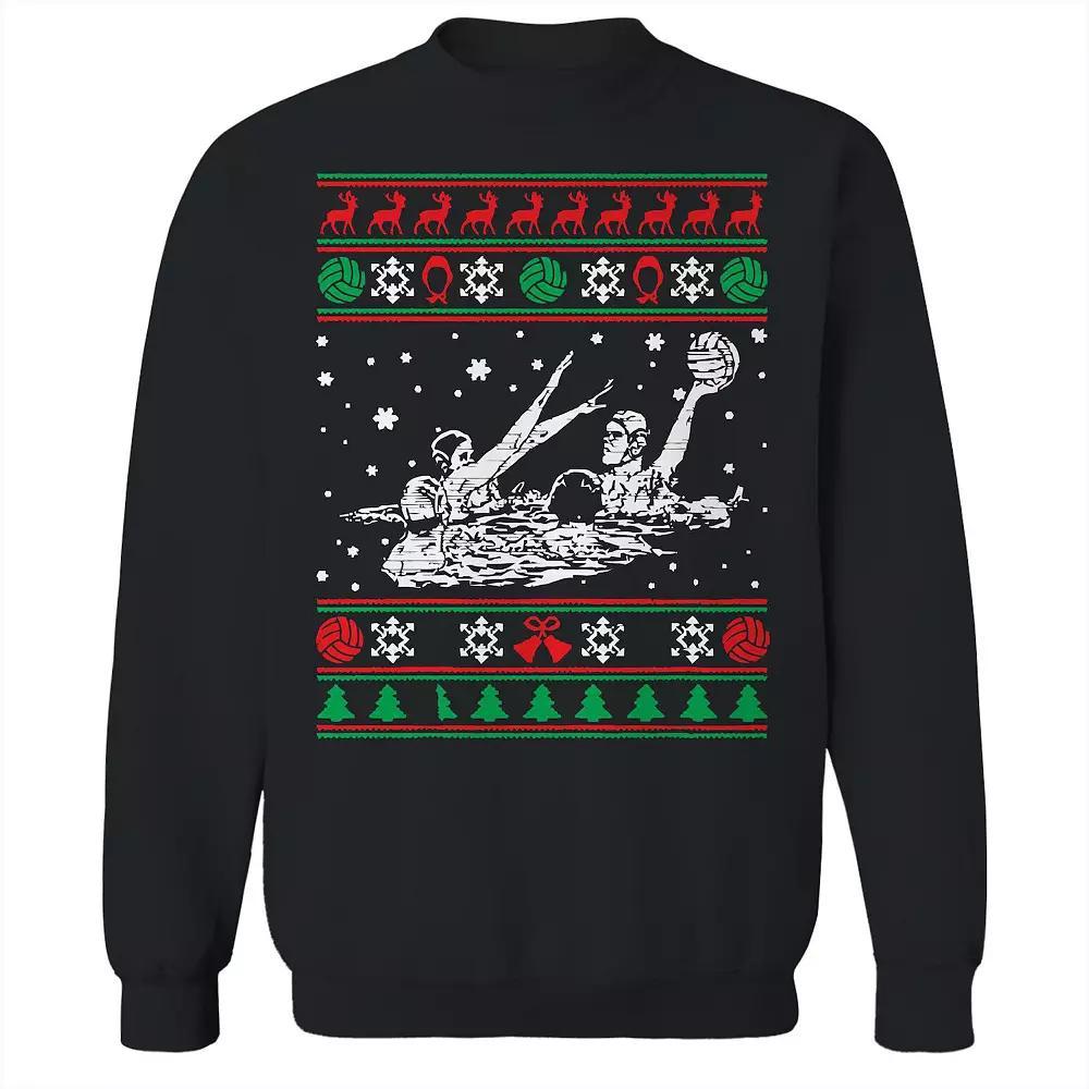 Men's Ugly Water Christmas Sweater Graphic Sweatshirt, Adult Unisex,  Product Image