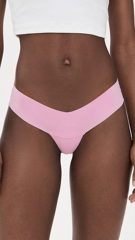 Hanky Panky Breathe Natural Rise Thong 3 Pack | Shopbop Product Image