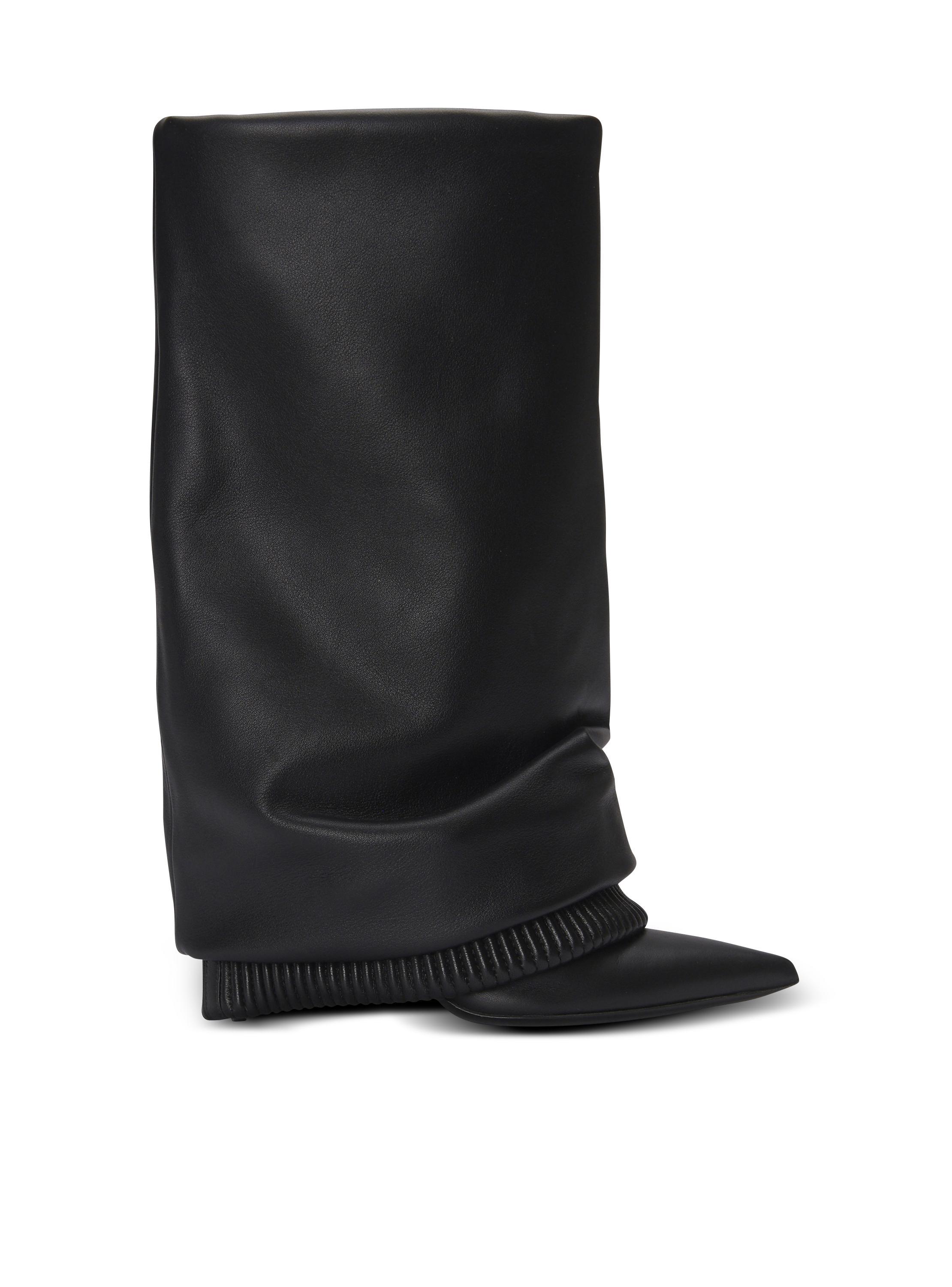 Calfskin trouser boots Product Image