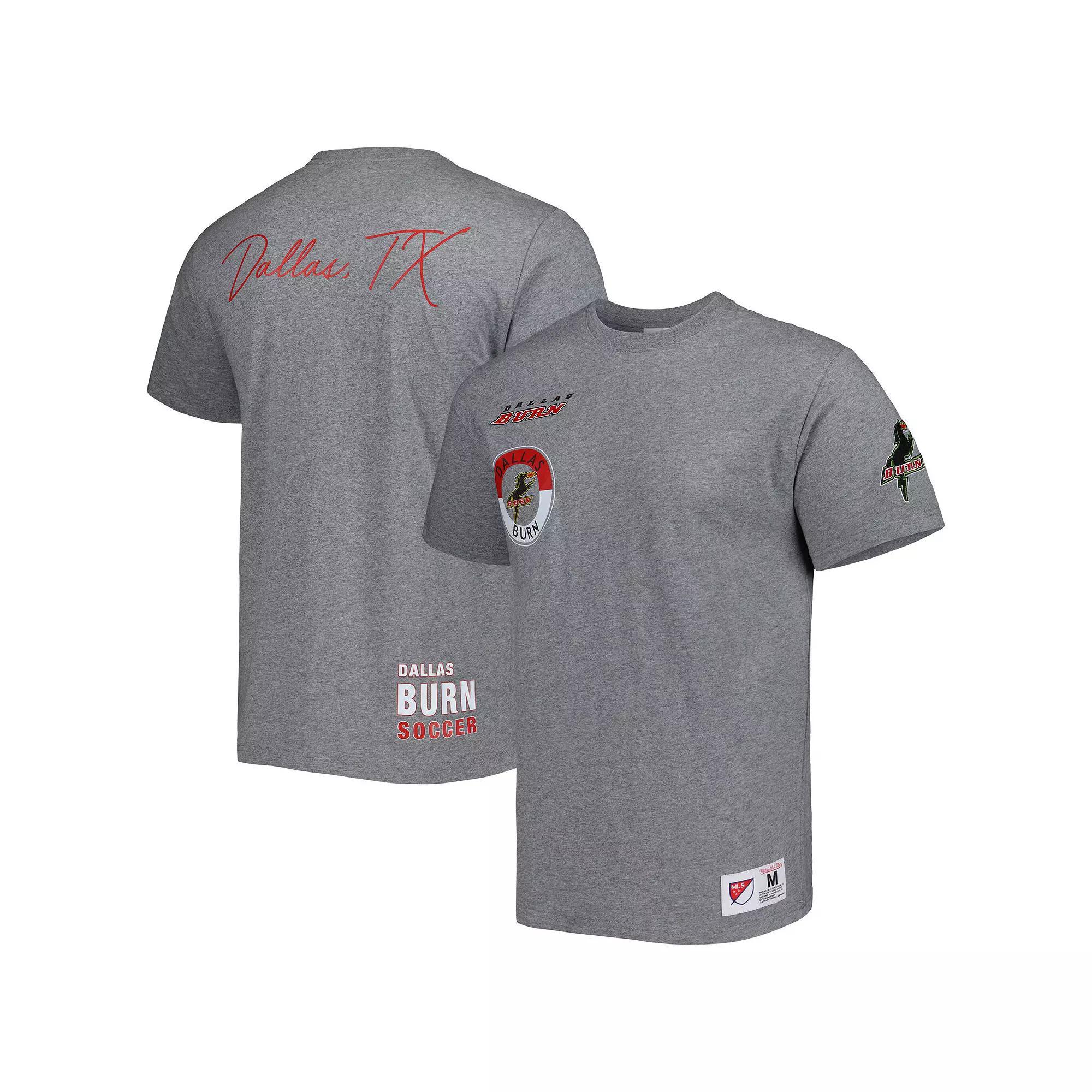 Men Mitchell & Ness Gray FC Dallas City Tee, Men's,  Product Image