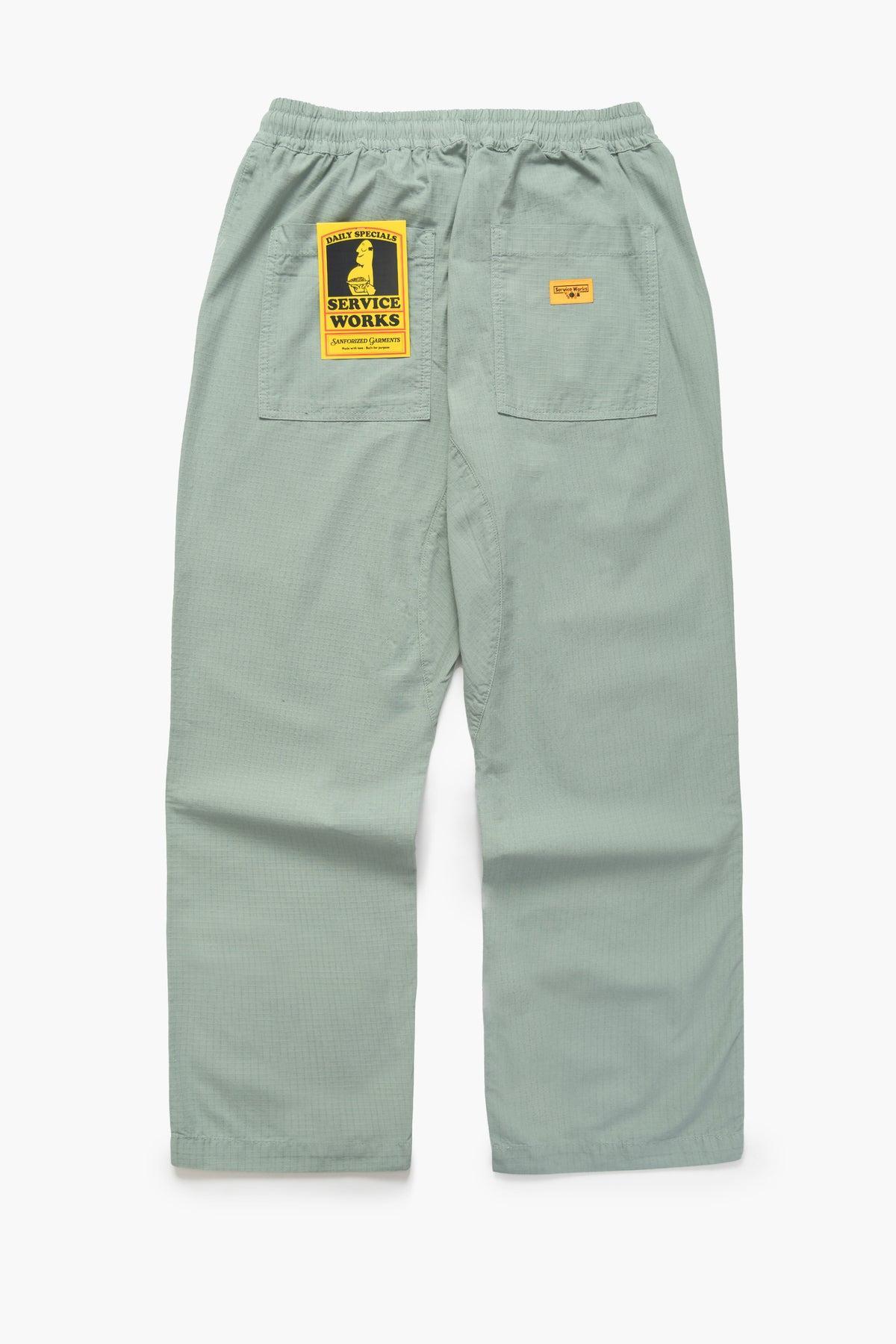 Ripstop Chef Pants - Sage Product Image