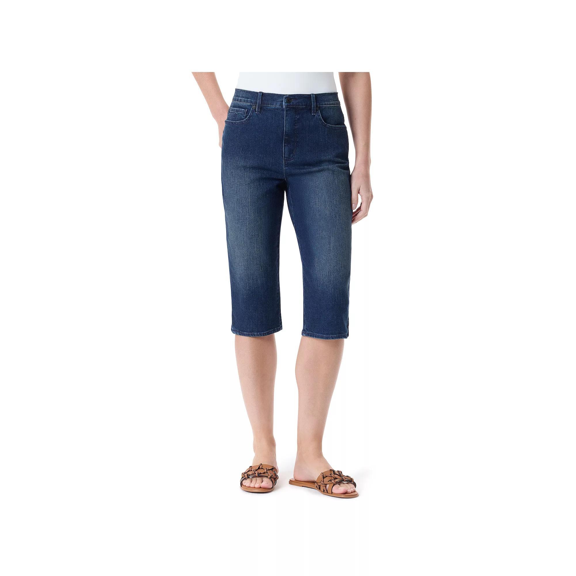 Womens Gloria Vanderbilt Amanda Skimmer Capri Pants Product Image