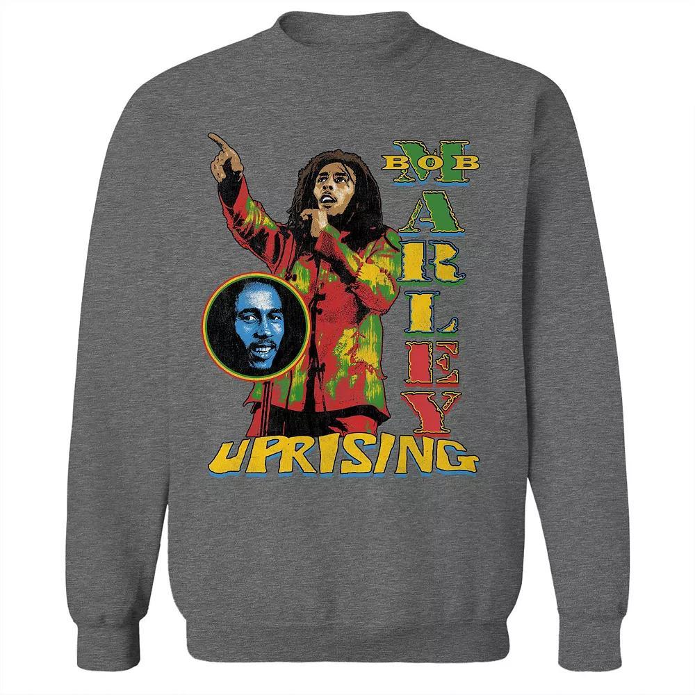 Junior's Bob Marley Uprising Live Graphic Fleece Sweatshirt, Women's,  Product Image