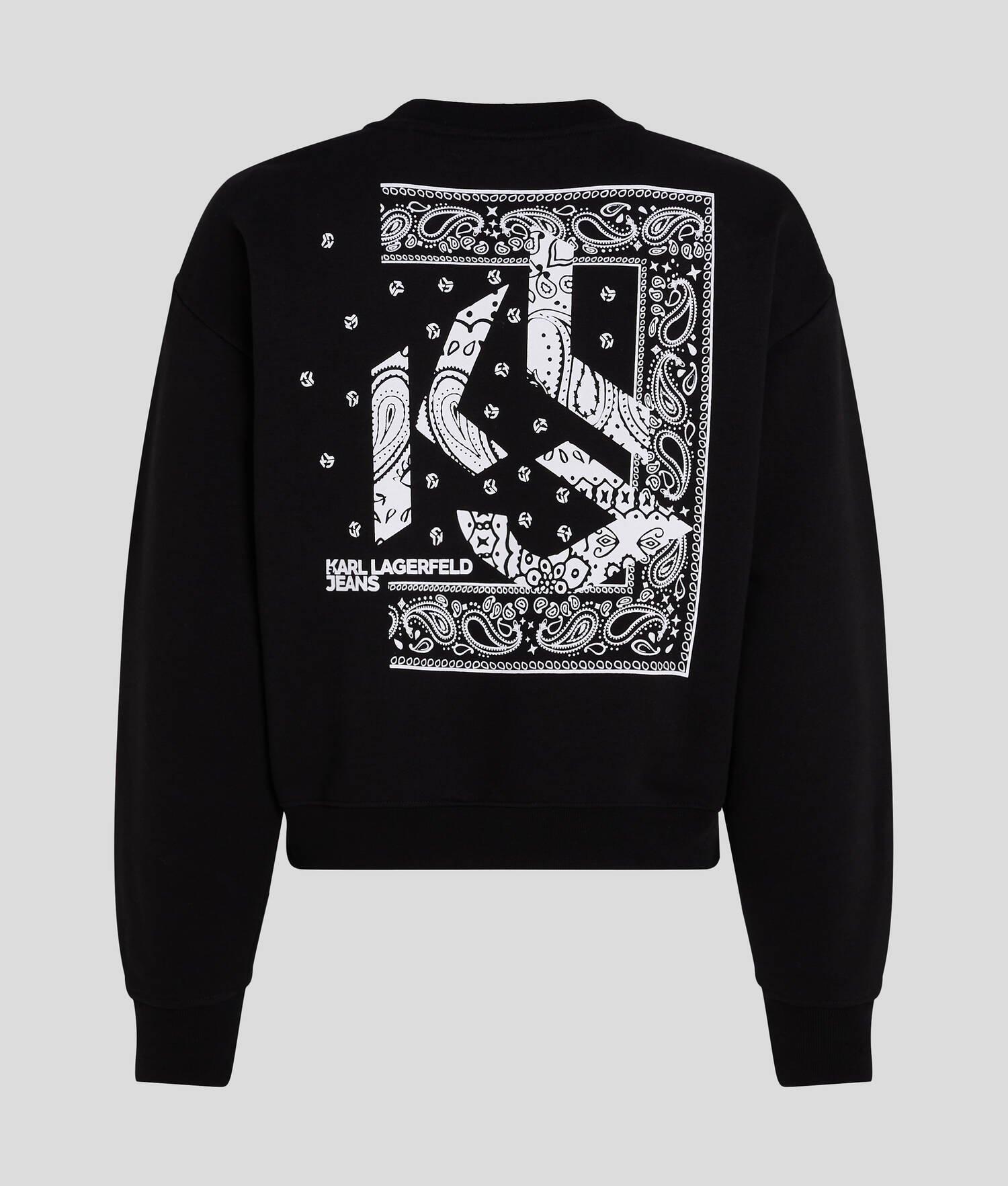 KLJ BANDANA-PRINT SWEATSHIRT Product Image