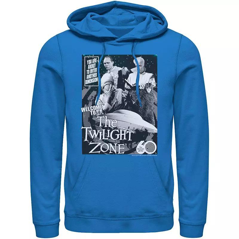 Men's CBS The Twilight Zone Comic 60th Hoodie, Size: 3XL, Athletic Grey Product Image