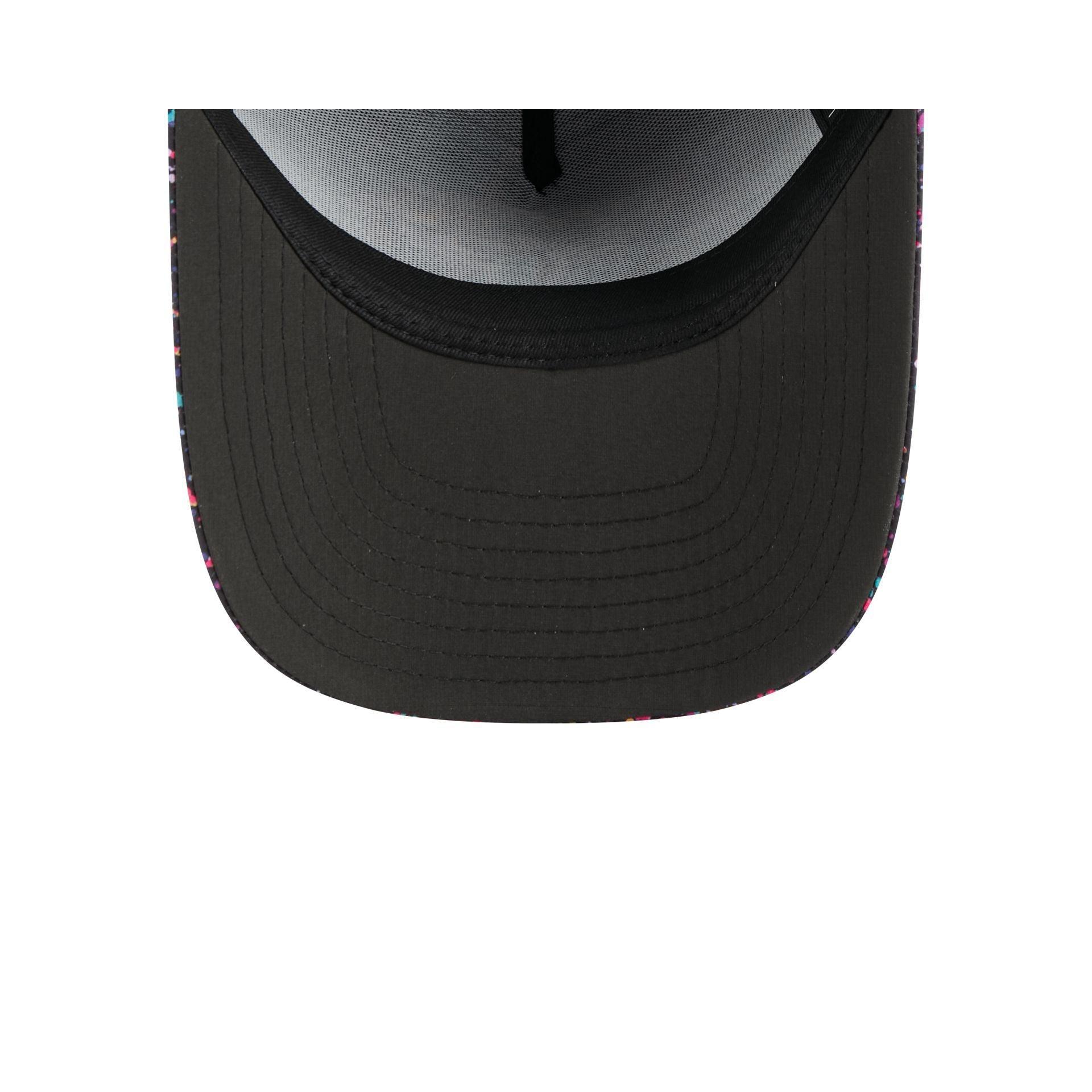 Cleveland Guardians Distressed 9FORTY A-Frame Trucker Hat Male Product Image